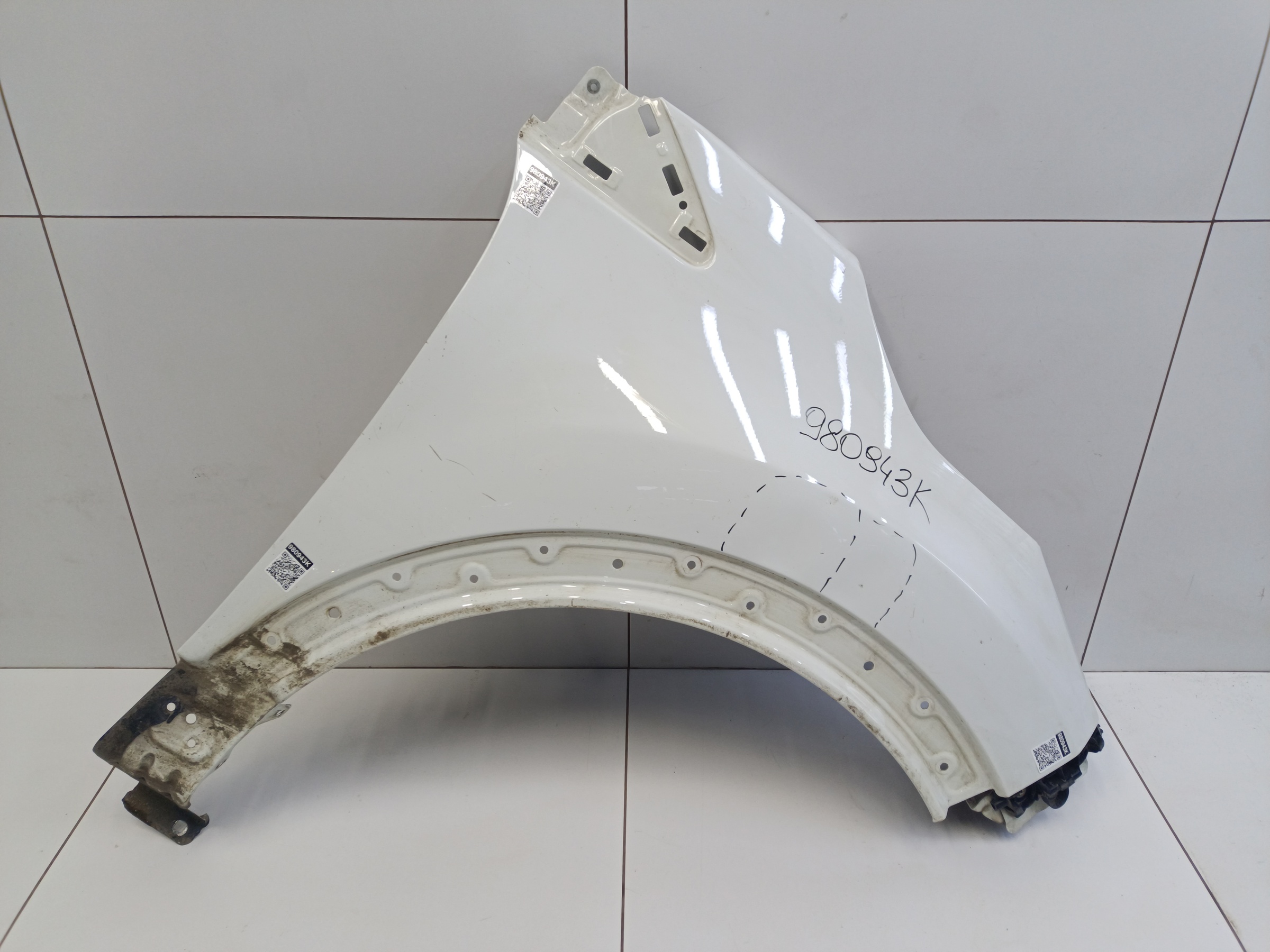 Крыло переднее правое Renault Kaptur