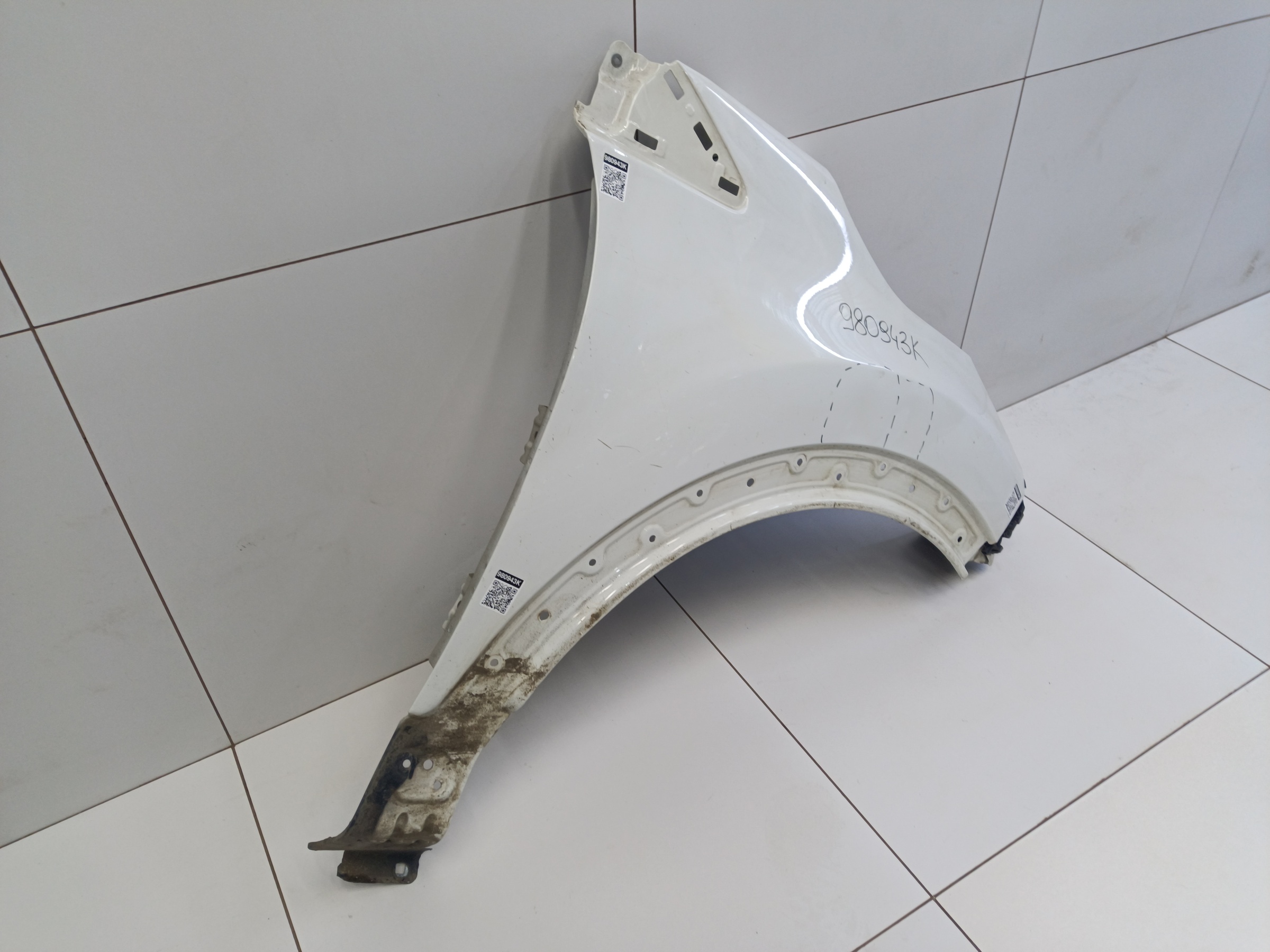 Крыло переднее правое Renault Kaptur