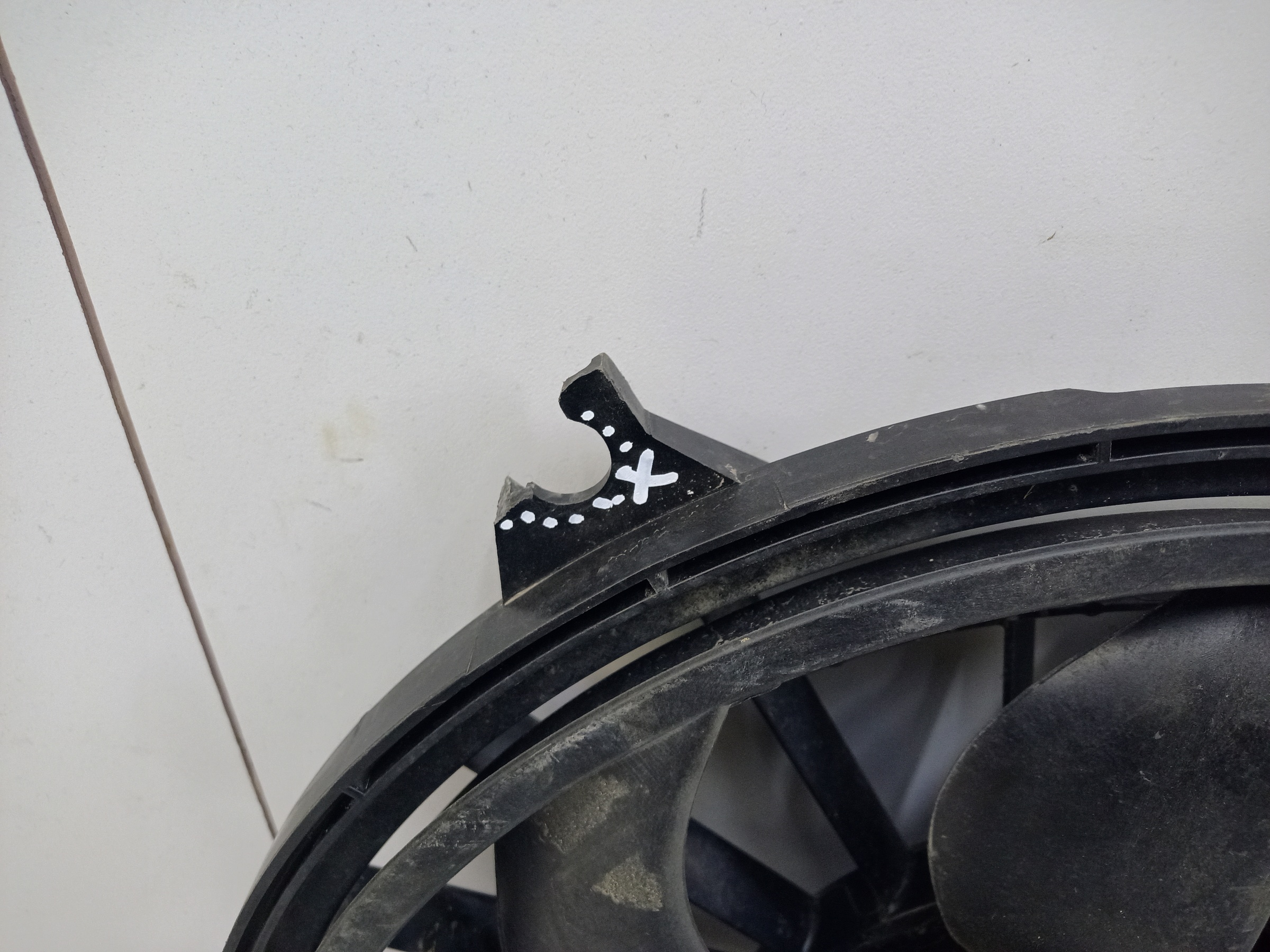 Вентилятор радиатора охлаждения двигателя Exeed TXL