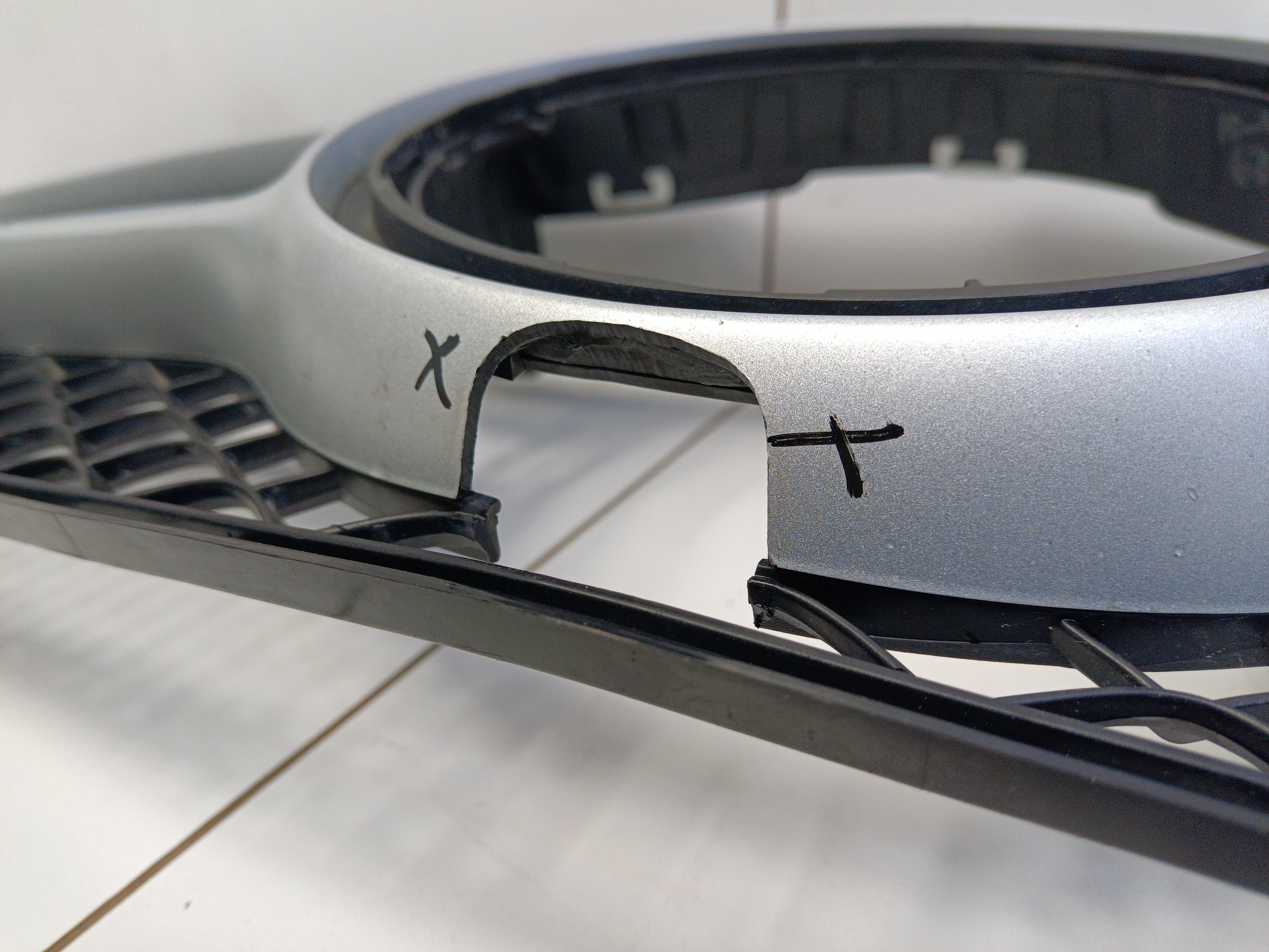 Решётка радиатора Mercedes Benz GLS-Klasse X166