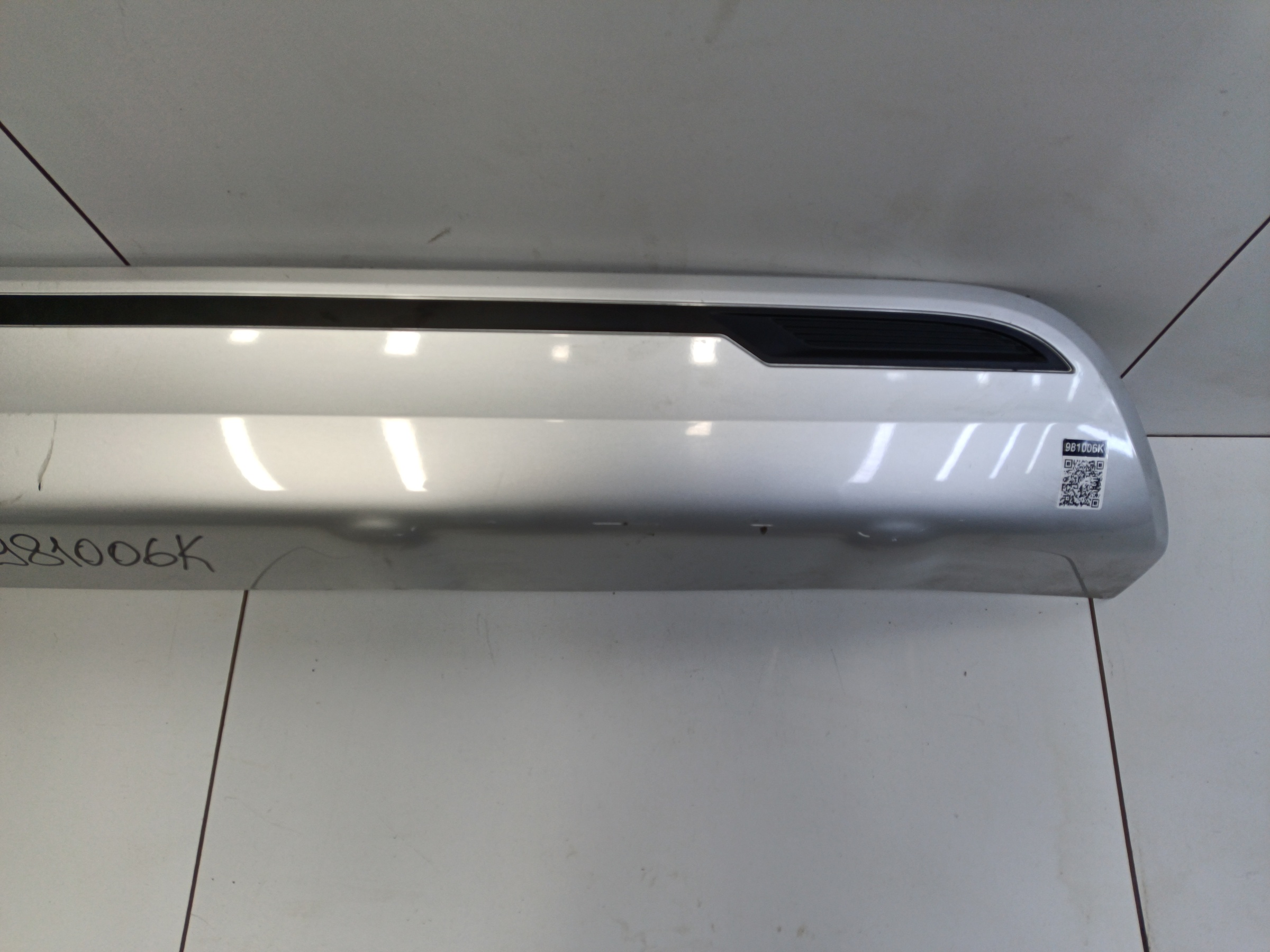 Юбка заднего бампера Mitsubishi Outlander 3 Restail 3