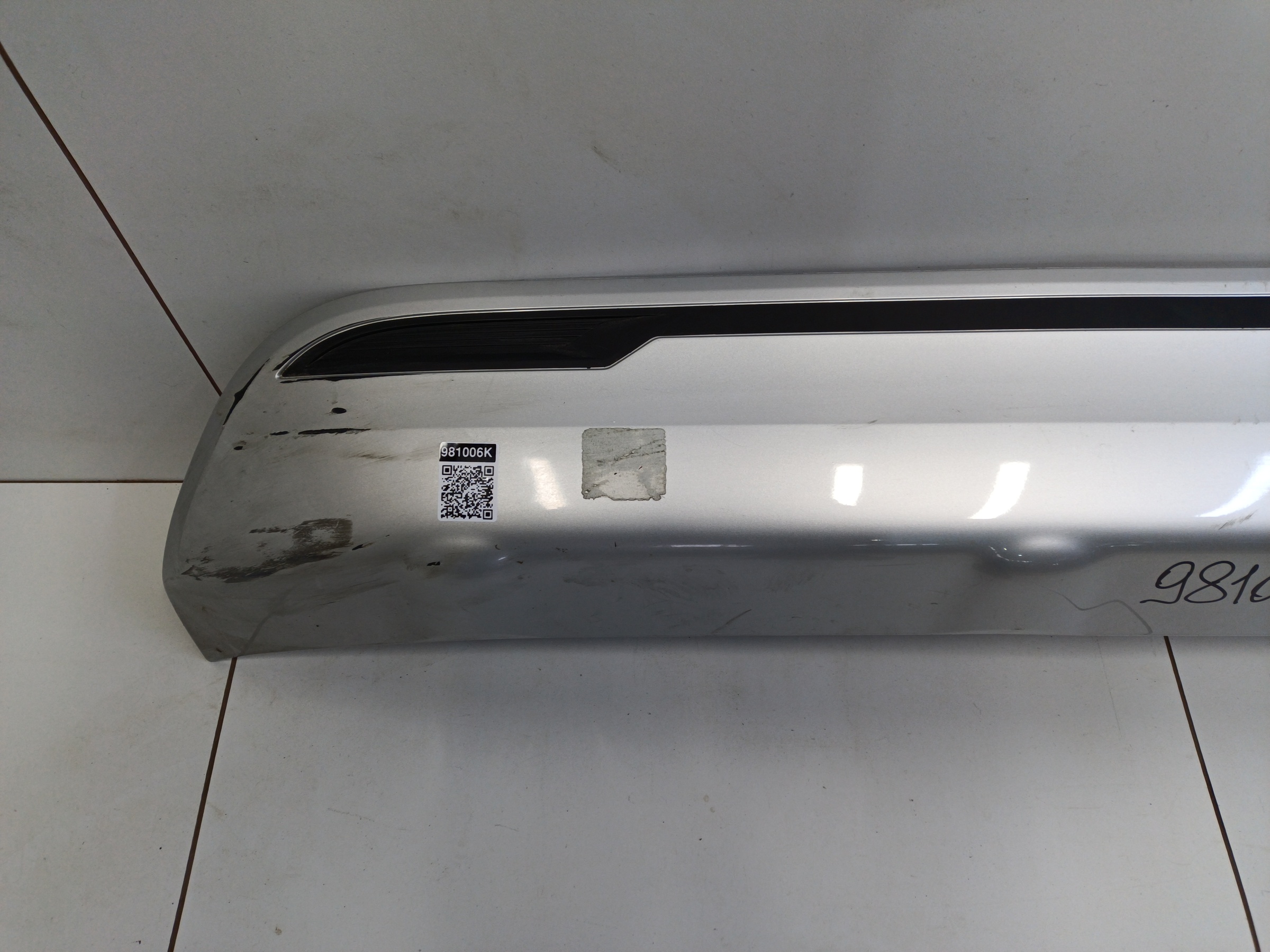 Юбка заднего бампера Mitsubishi Outlander 3 Restail 3