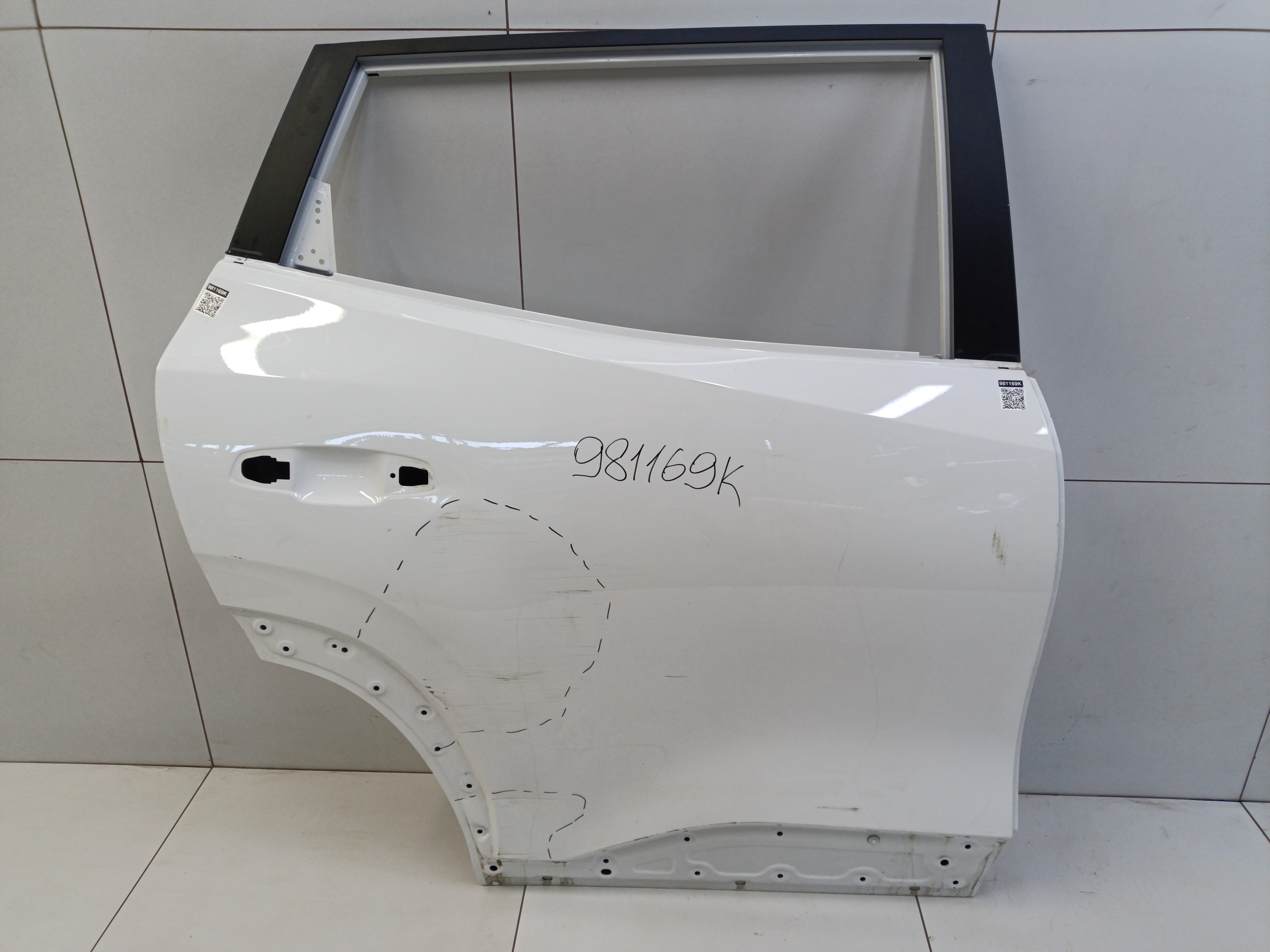 Дверь задняя правая Geely Cityray