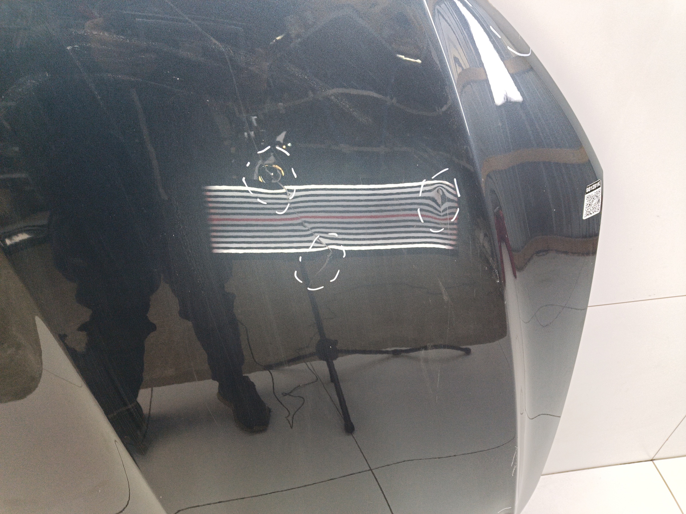 Капот Geely Tugella