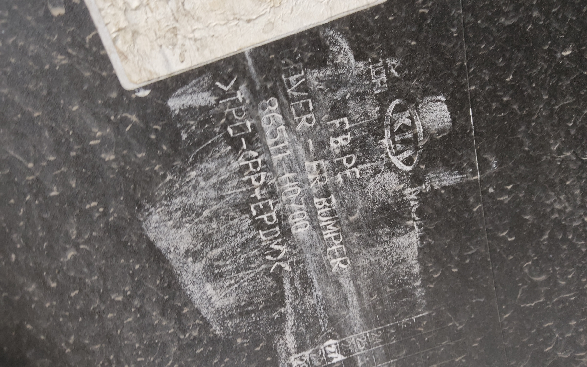 Бампер передний Kia Rio 4 Restail