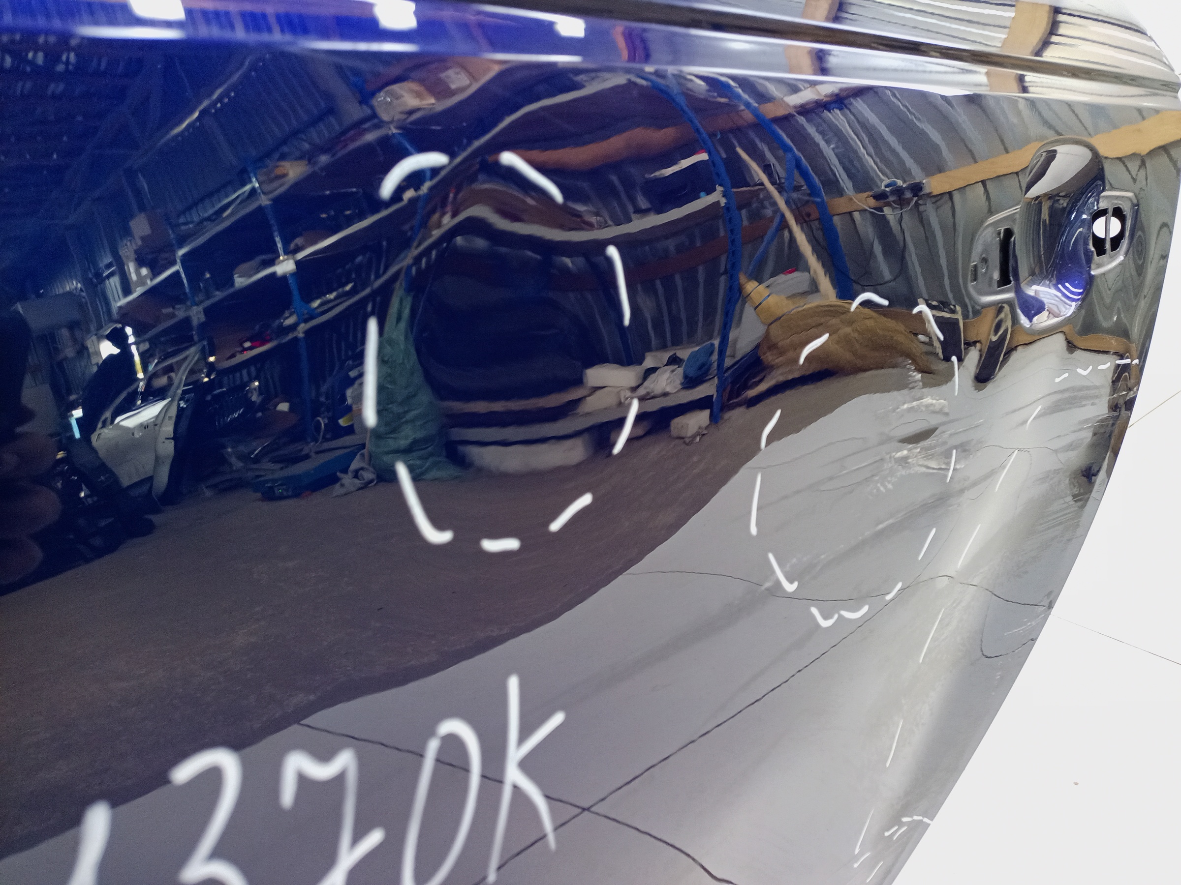 Дверь задняя левая Audi A4 B9 Sedan