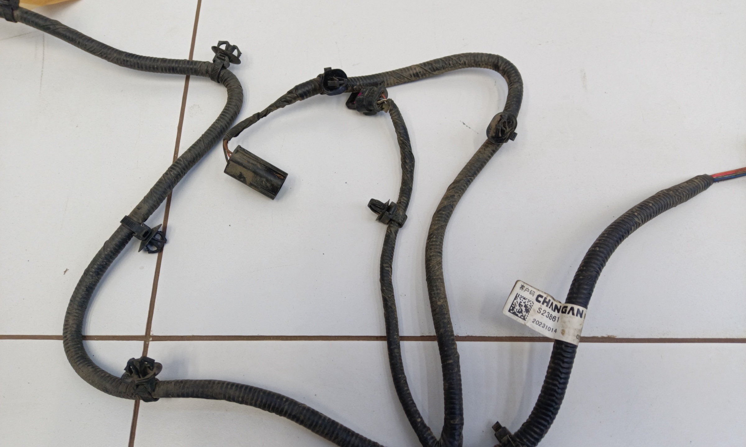 Проводка переднего бампера Changan Uni-K