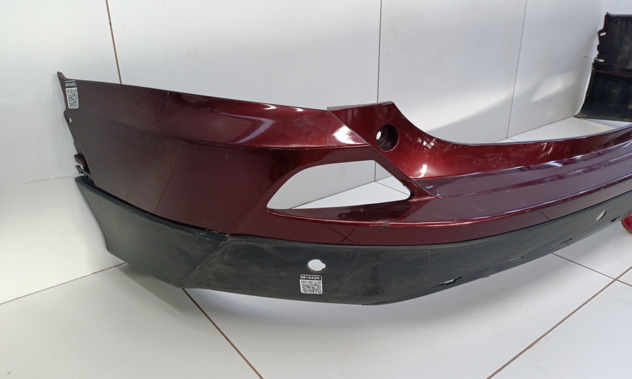 Бампер задний Toyota RAV4 CA40 Restail