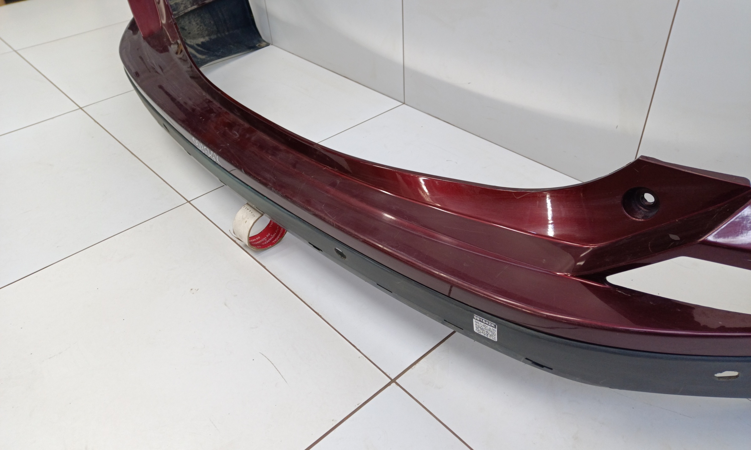Бампер задний Toyota RAV4 CA40 Restail
