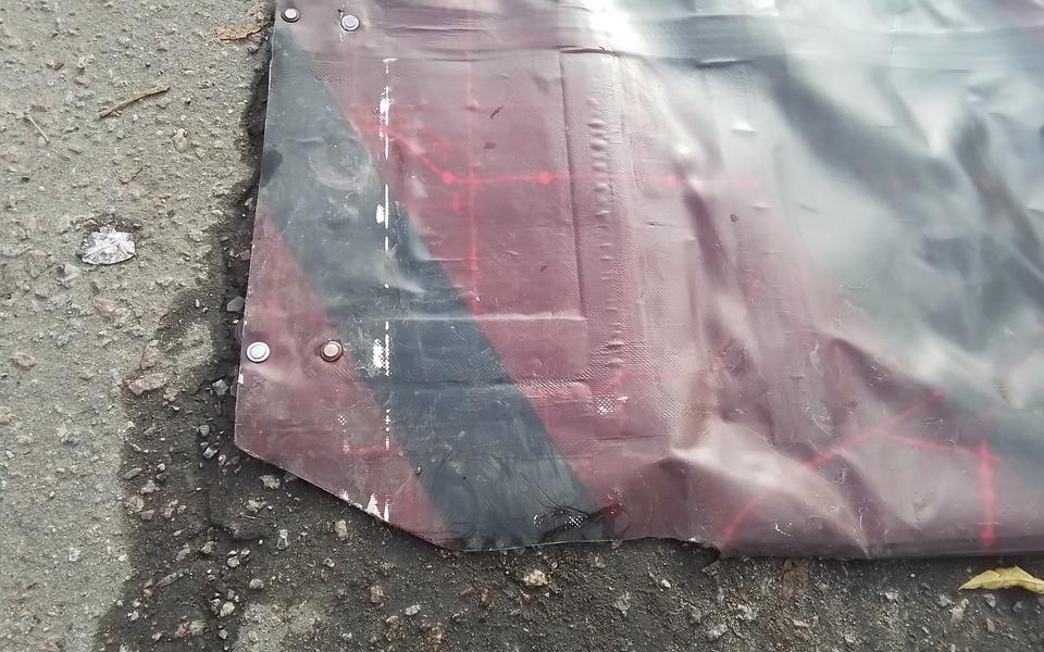 Тент полуприцепа боковой левый Kogel
