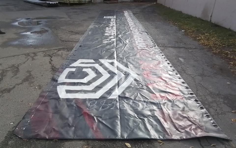 Тент полуприцепа боковой левый Kogel
