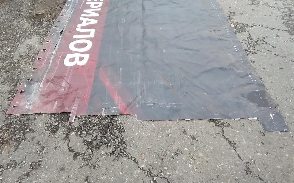 Тент полуприцепа боковой левый Kogel