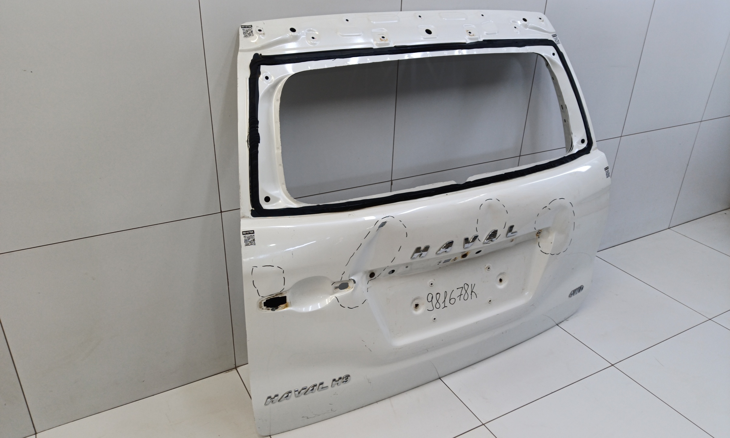 Крышка багажника Haval H9