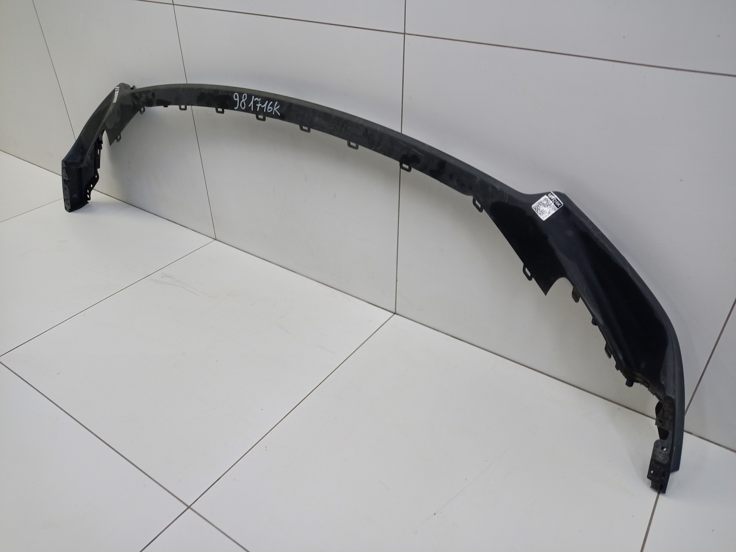 Юбка переднего бампера верхняя часть Geely Coolray