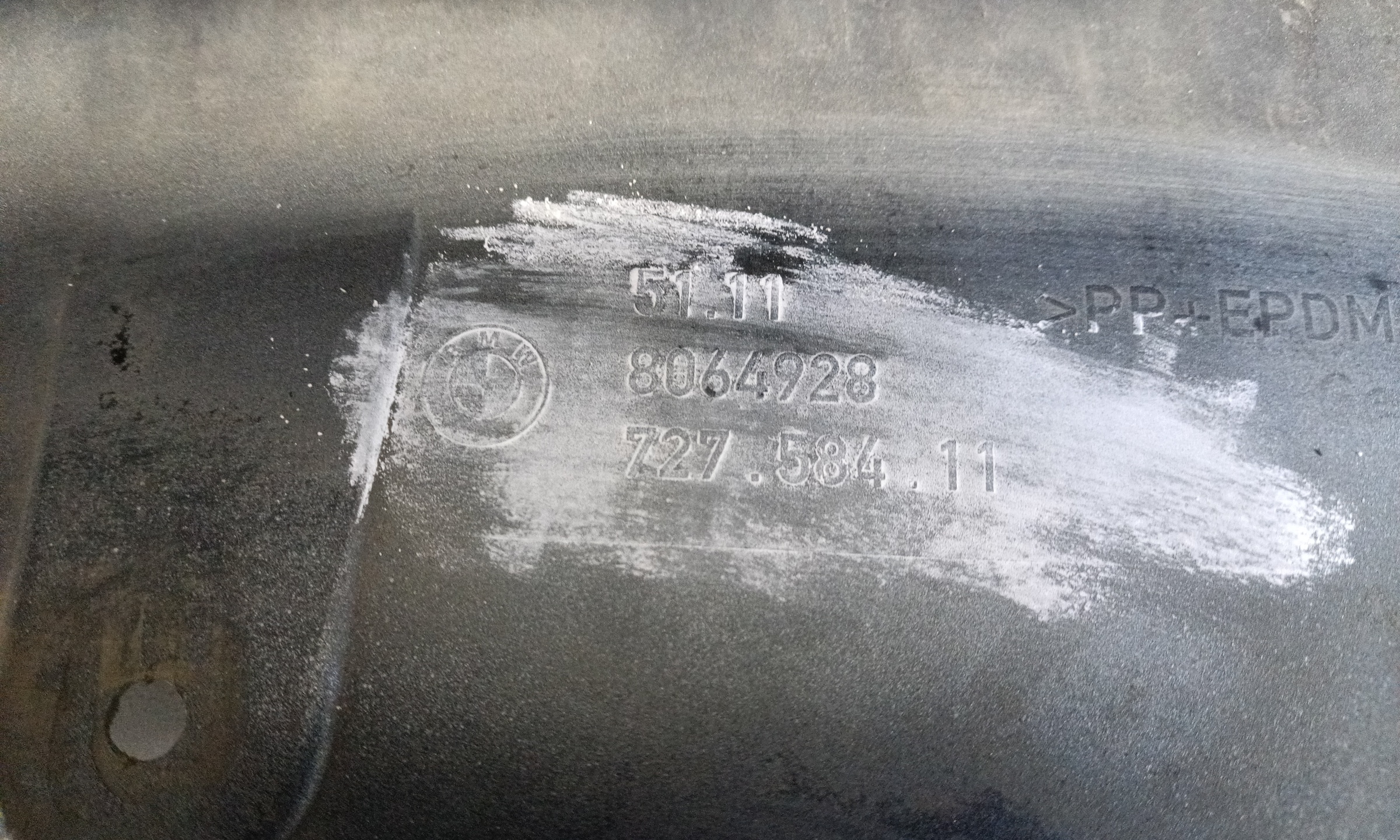 Бампер передний BMW 5er G30 M-paket