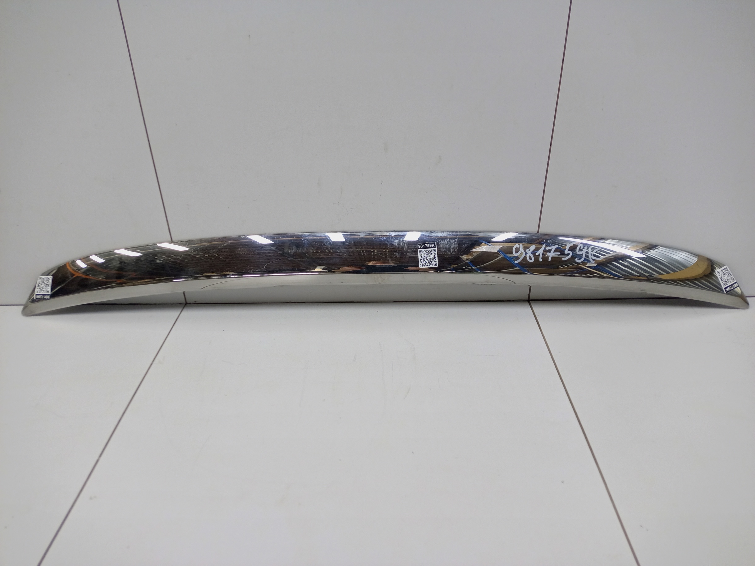 Накладка капота хром Wey 80