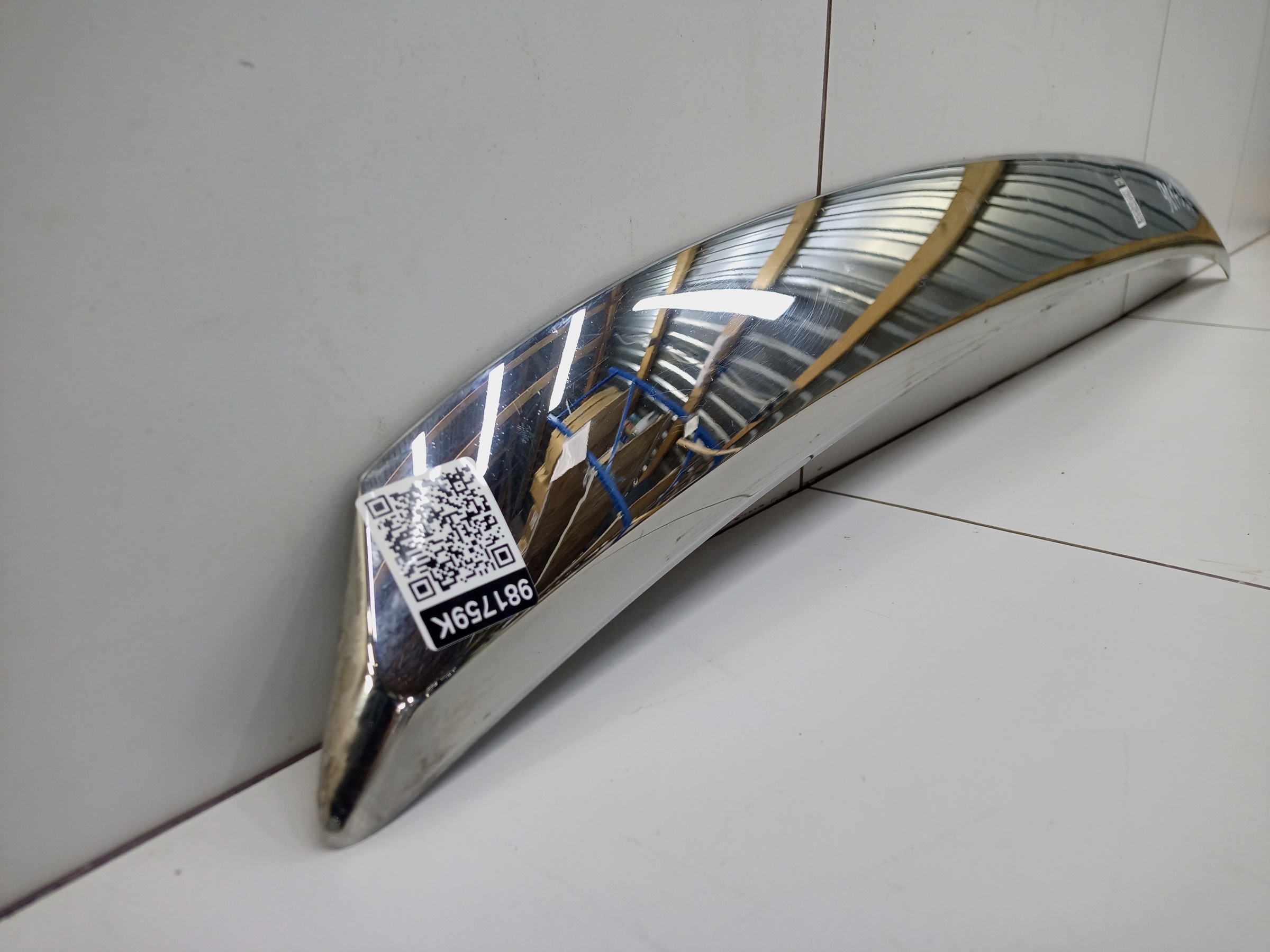 Накладка капота хром Wey 80