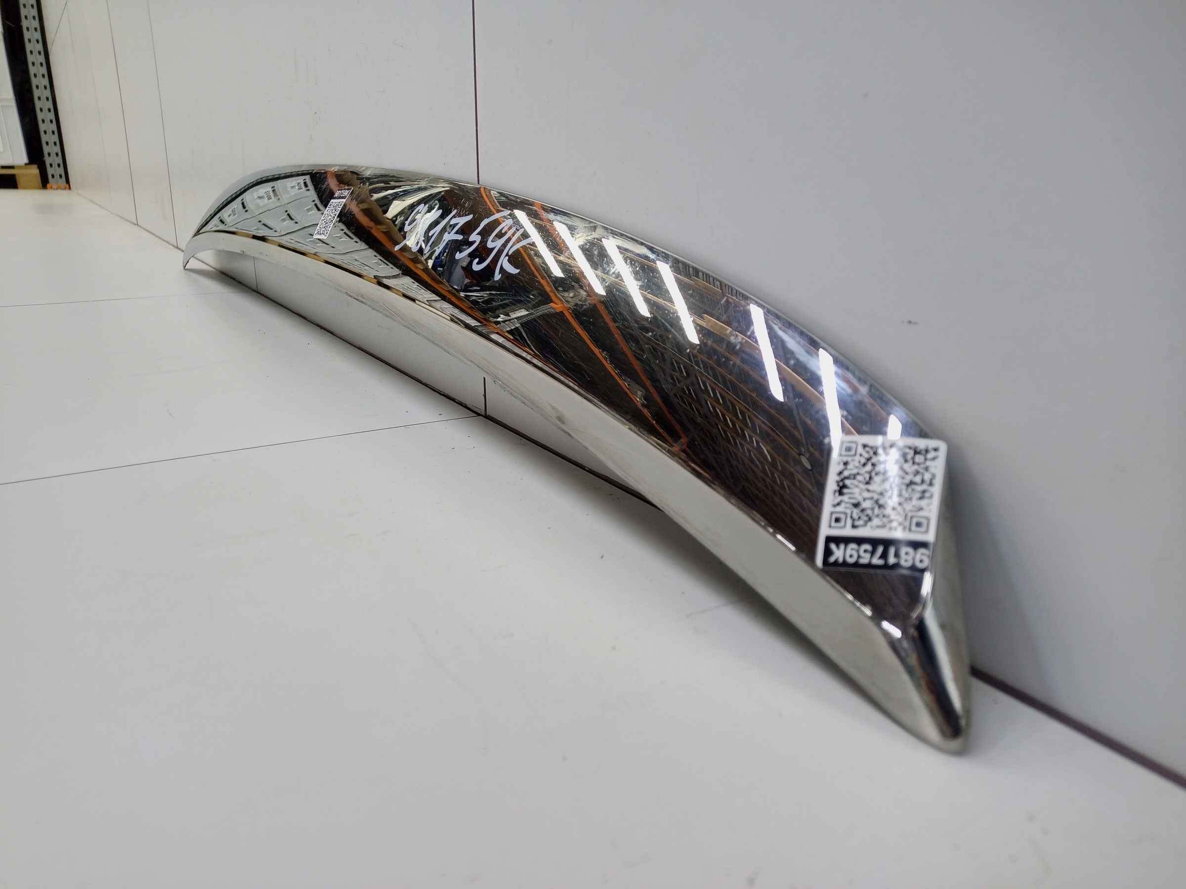 Накладка капота хром Wey 80