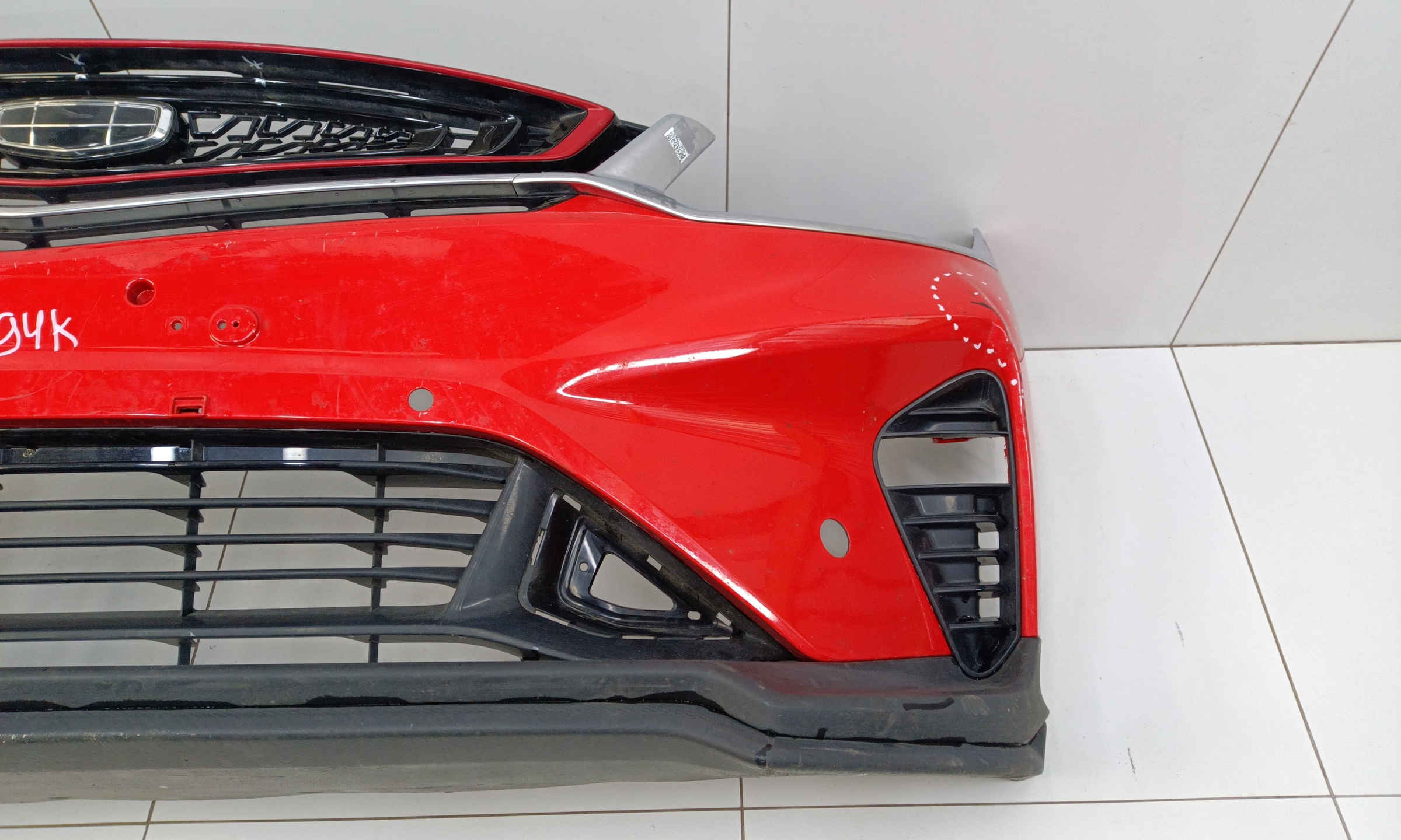 Бампер передний Geely Coolray под парктроник