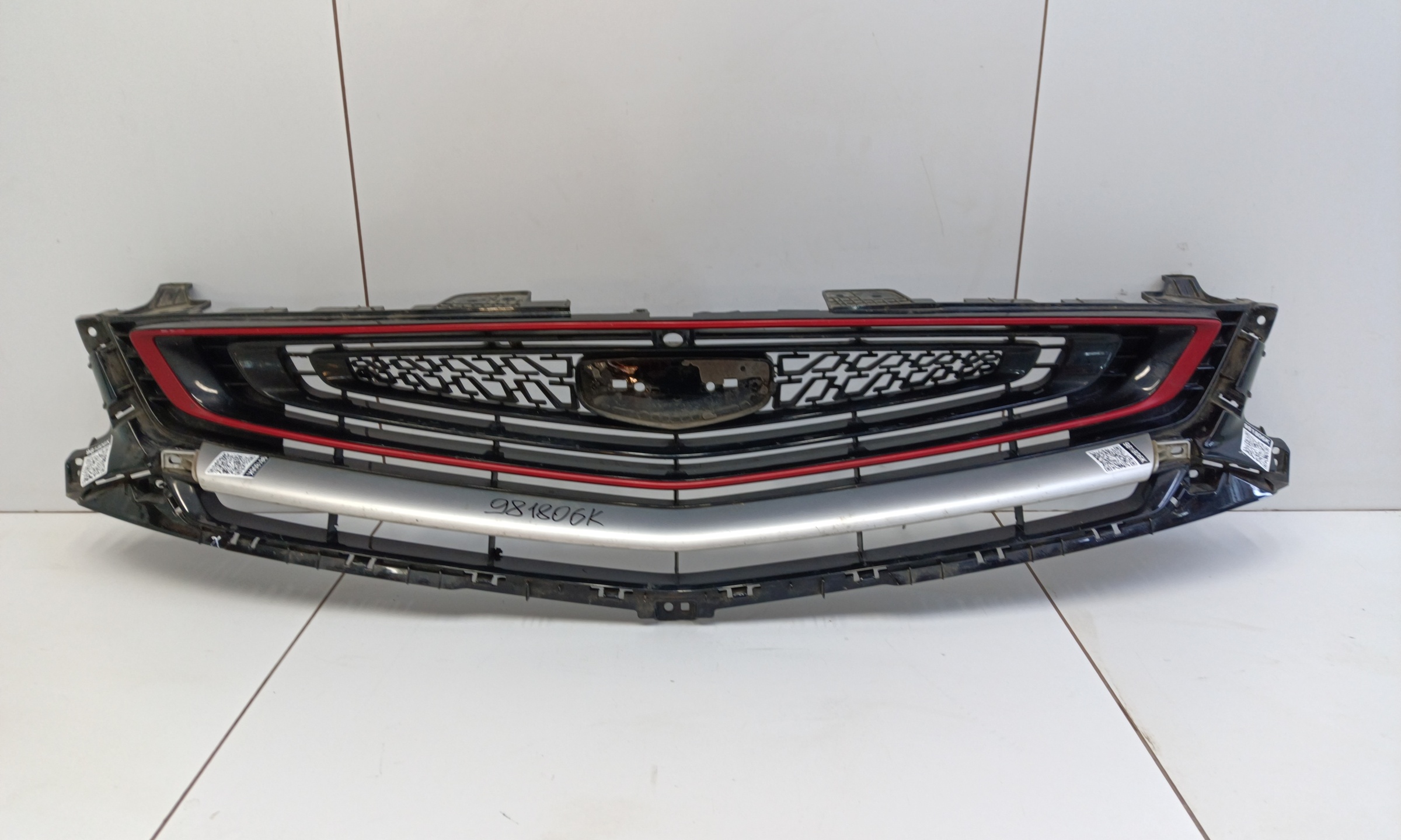 Решетка радиатора Geely Coolray под камеру