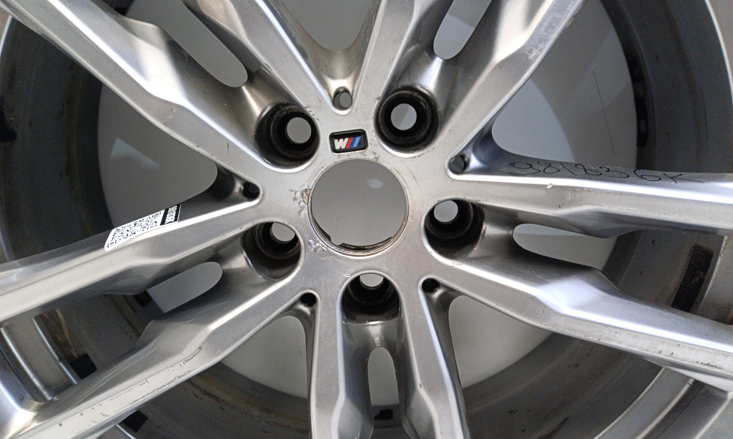Диск колеса литой BMW X3 G01 R19 серый