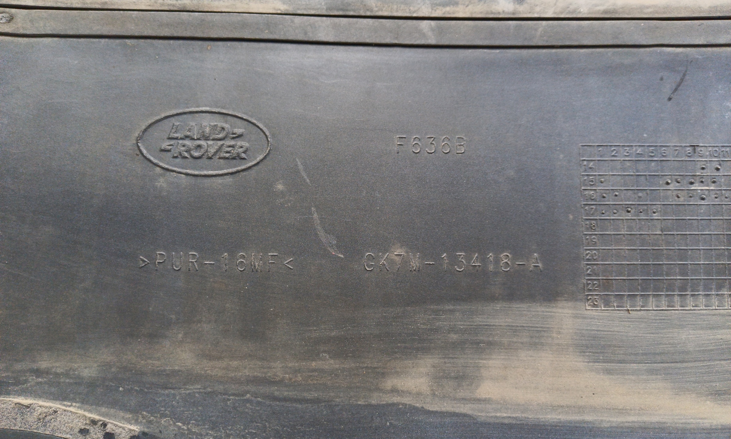 Накладка крышки багажника Land Rover Discovery Sport R-Dynamic