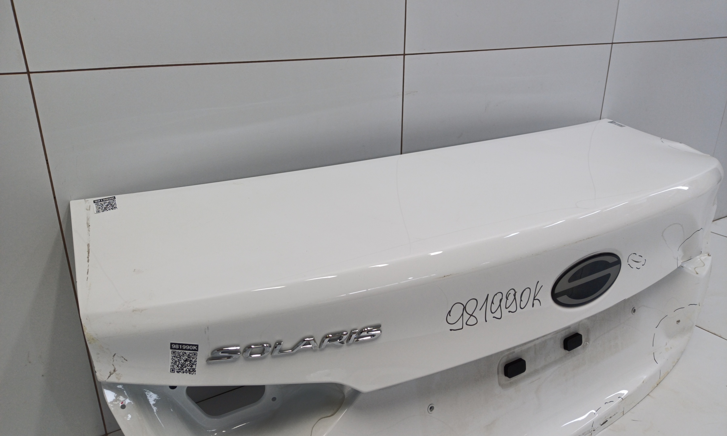 Крышка багажника Hyundai Solaris 2 Sedan