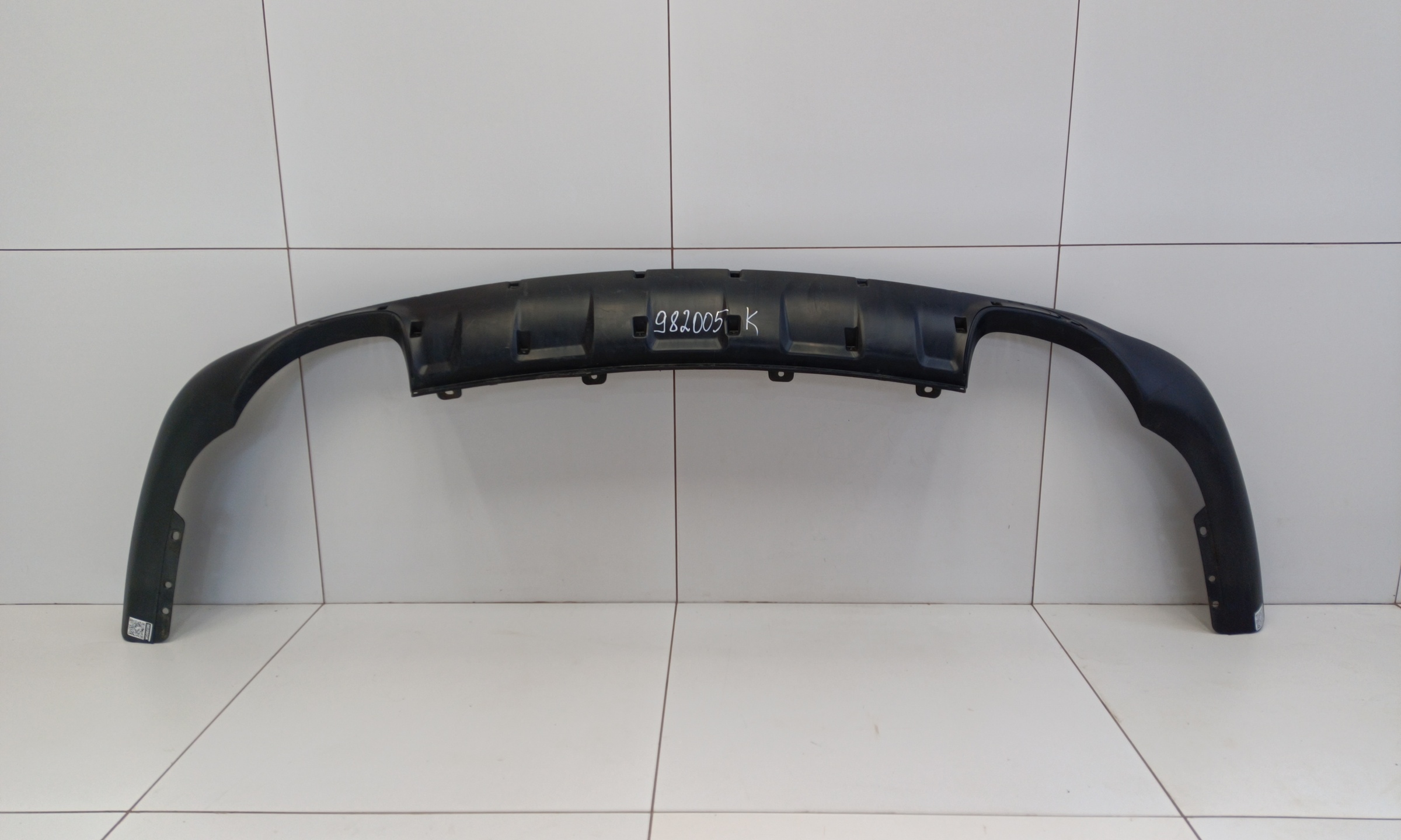 Юбка заднего бампера Hyundai Santa Fe 2 Restail