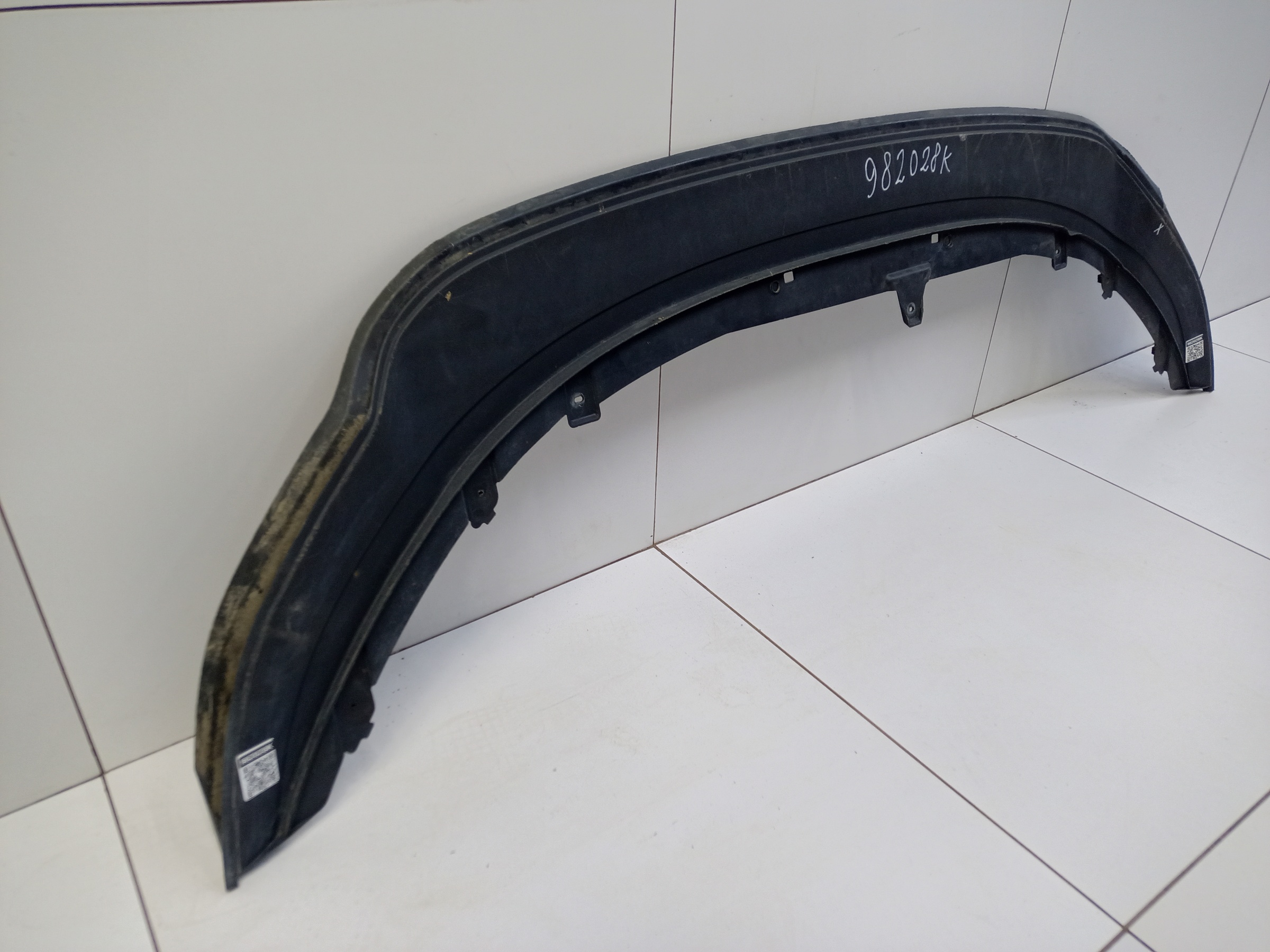Юбка переднего бампера Volkswagen Polo 5 Sedan Restail
