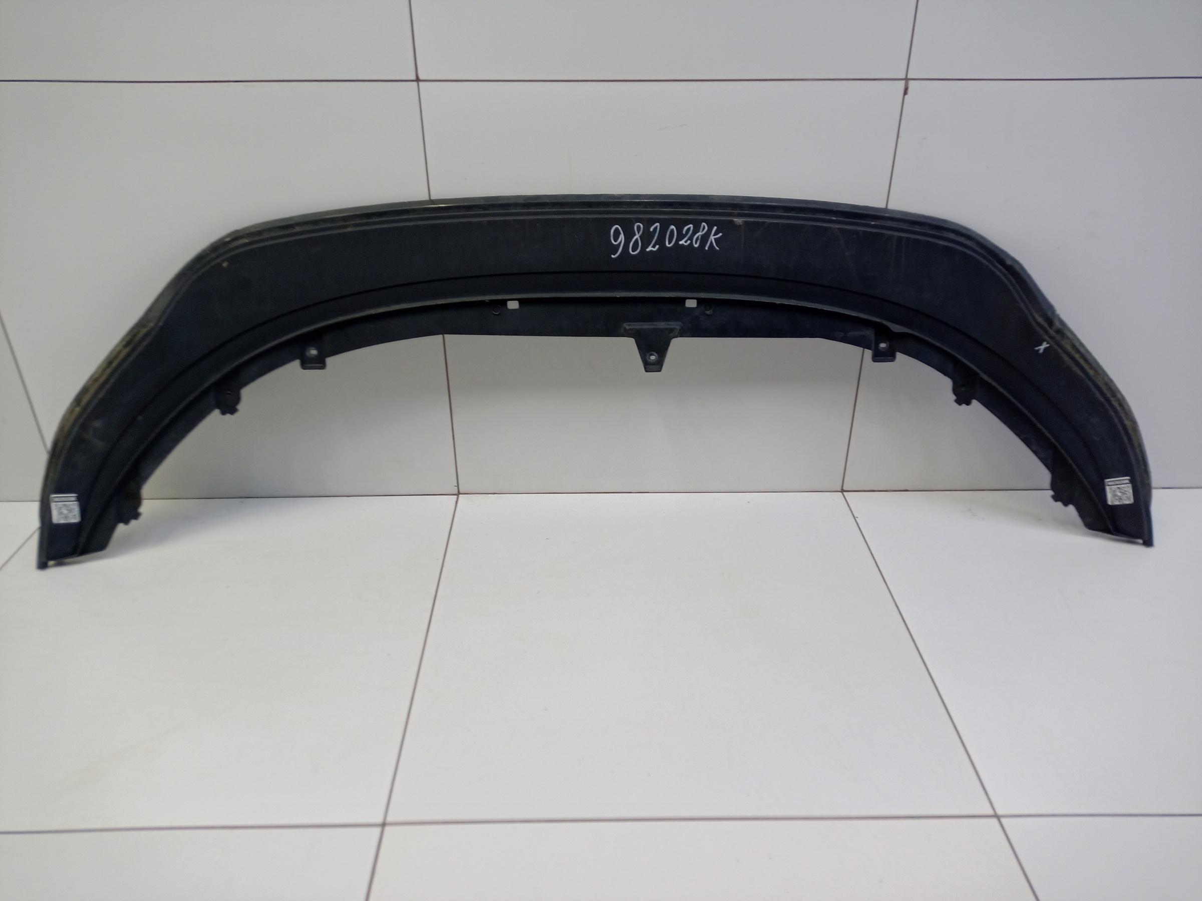 Юбка переднего бампера Volkswagen Polo 5 Sedan Restail