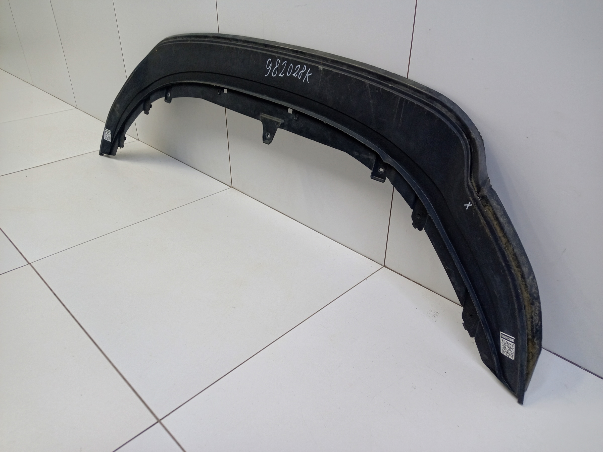 Юбка переднего бампера Volkswagen Polo 5 Sedan Restail