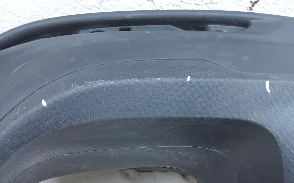 Бампер задний средняя часть Geely Coolray