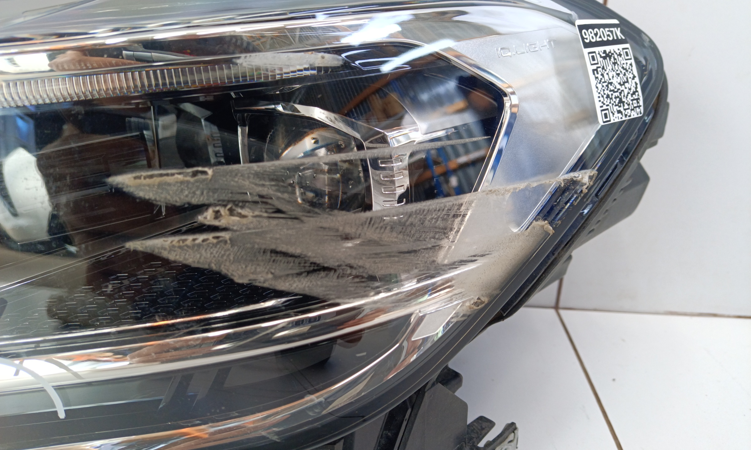 Фара передняя левая Volkswagen Polo 6 LED линза
