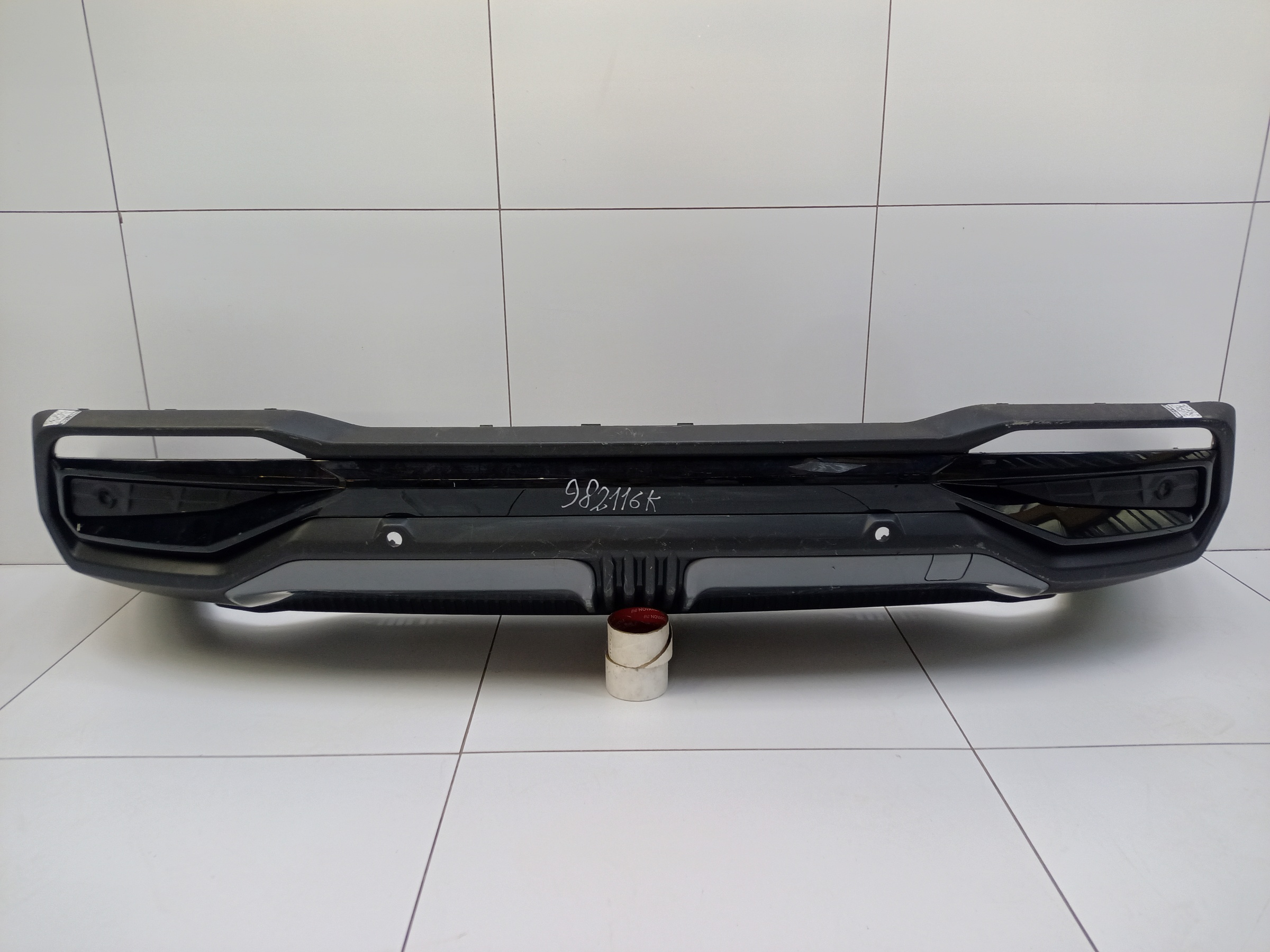 Юбка заднего бампера Geely Atlas 2