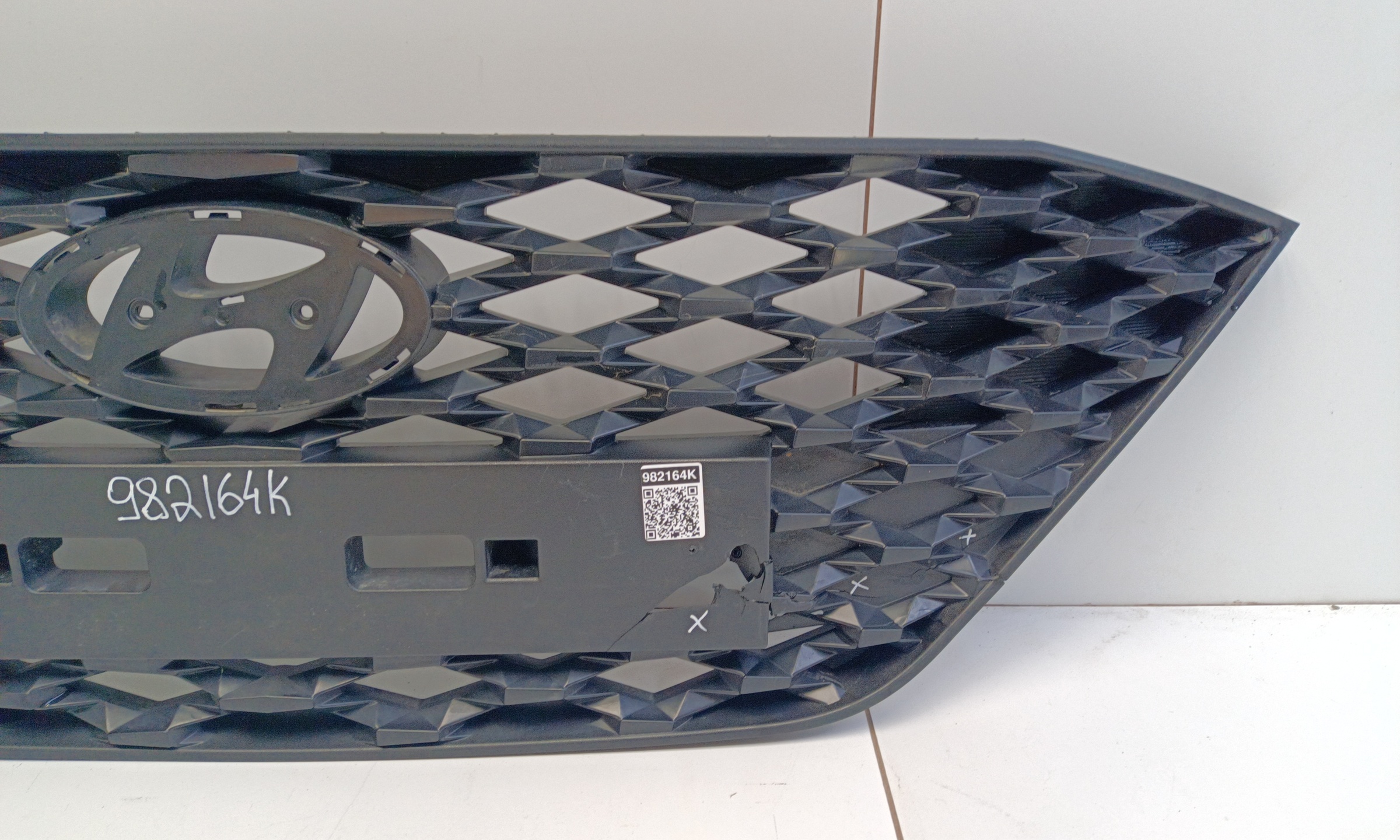 Решётка радиатора Hyundai Solaris 2 Restail