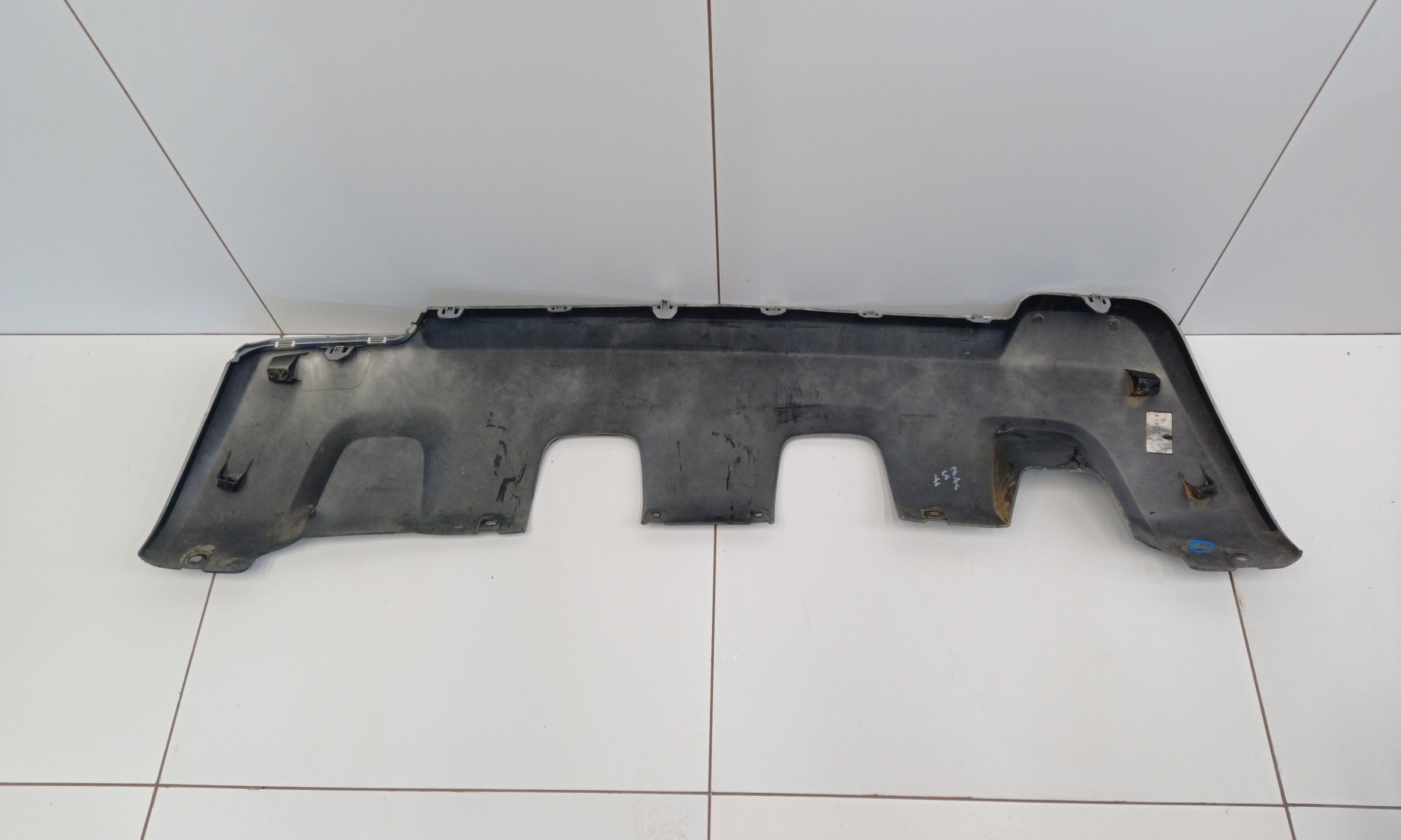 Накладка заднего бампера Renault Duster 1 Restail