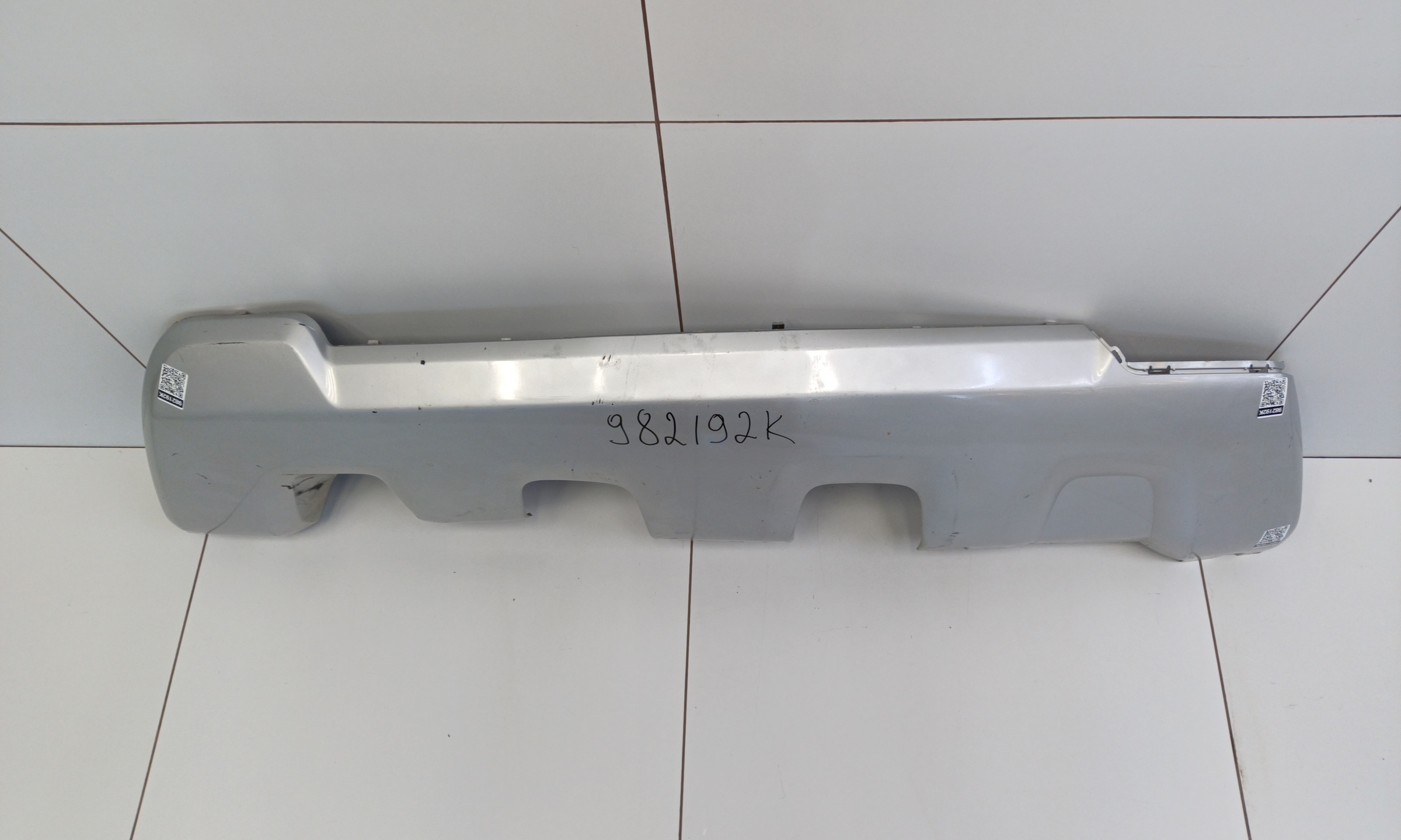 Накладка заднего бампера Renault Duster 1 Restail