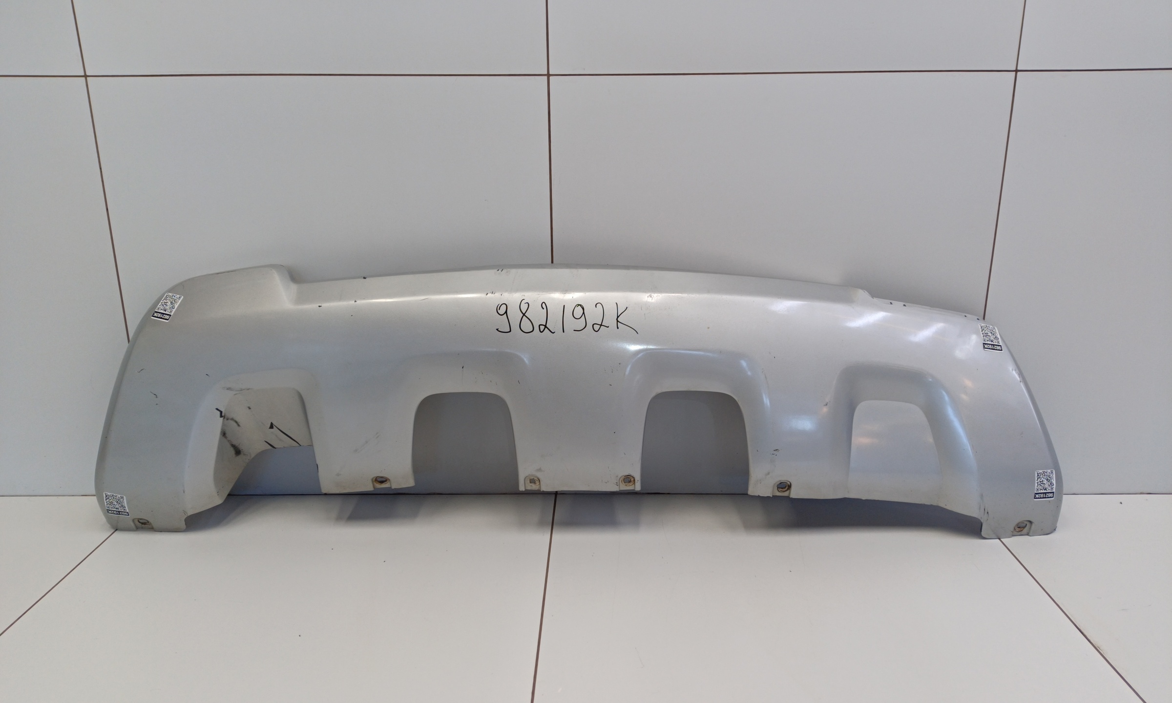 Накладка заднего бампера Renault Duster 1 Restail