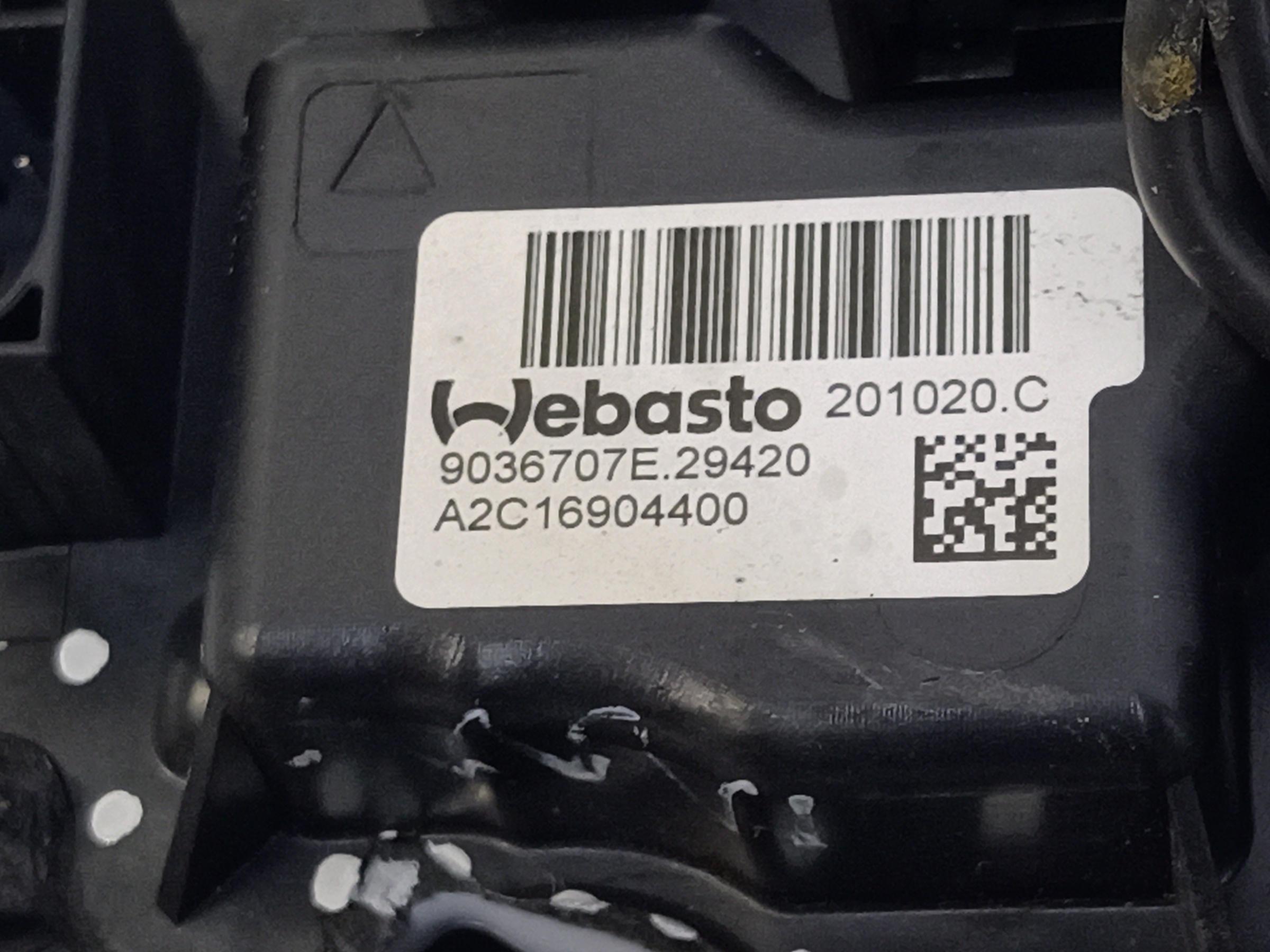Автономный отопитель BMW X5 G05 " Webasto "