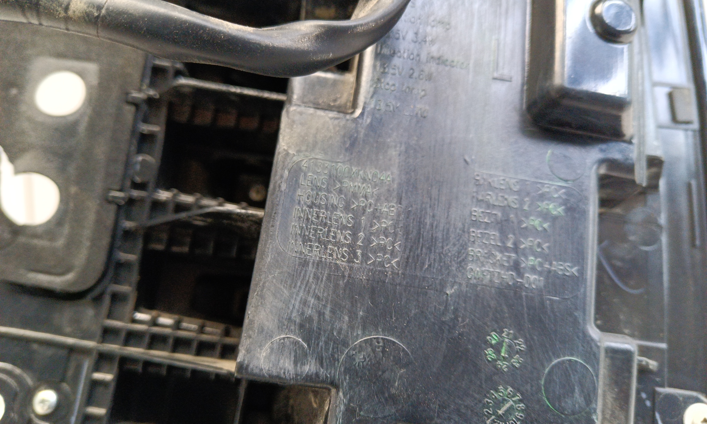 Фонарь задний левый наружный Haval Dargo LED