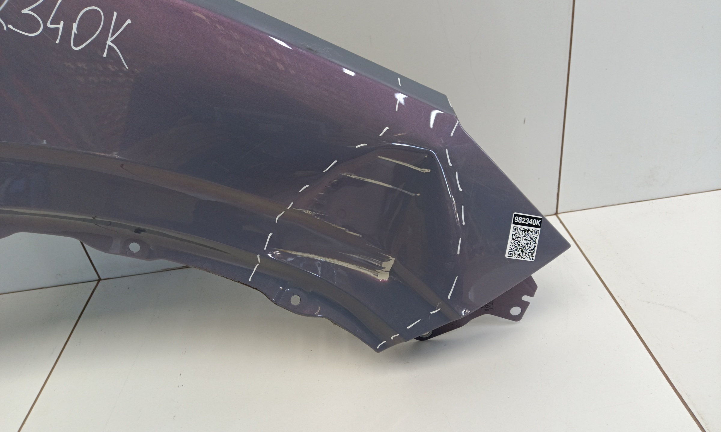 Крыло переднее правое Geely Coolray Restail