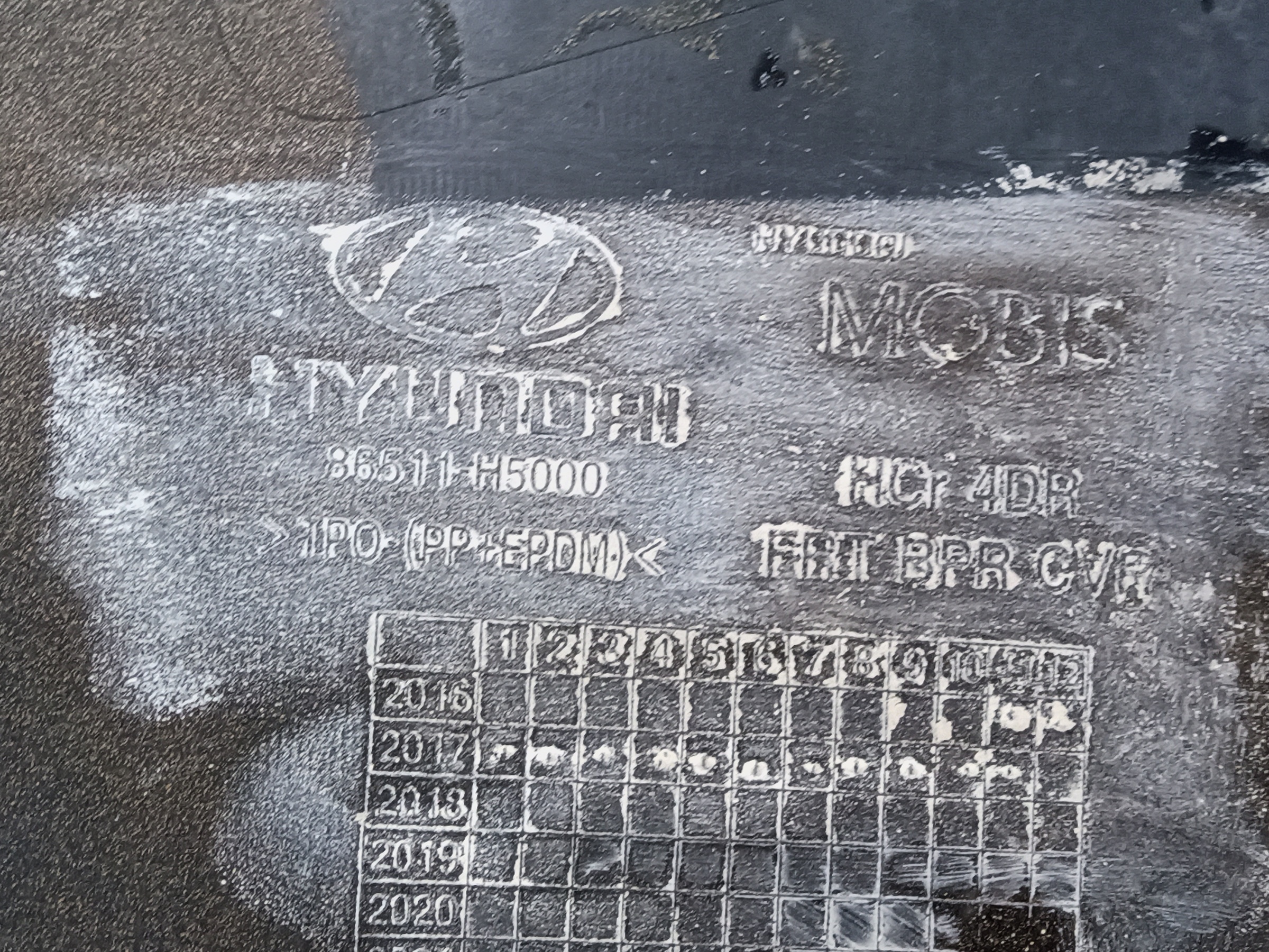 Бампер передний Hyundai Solaris 2