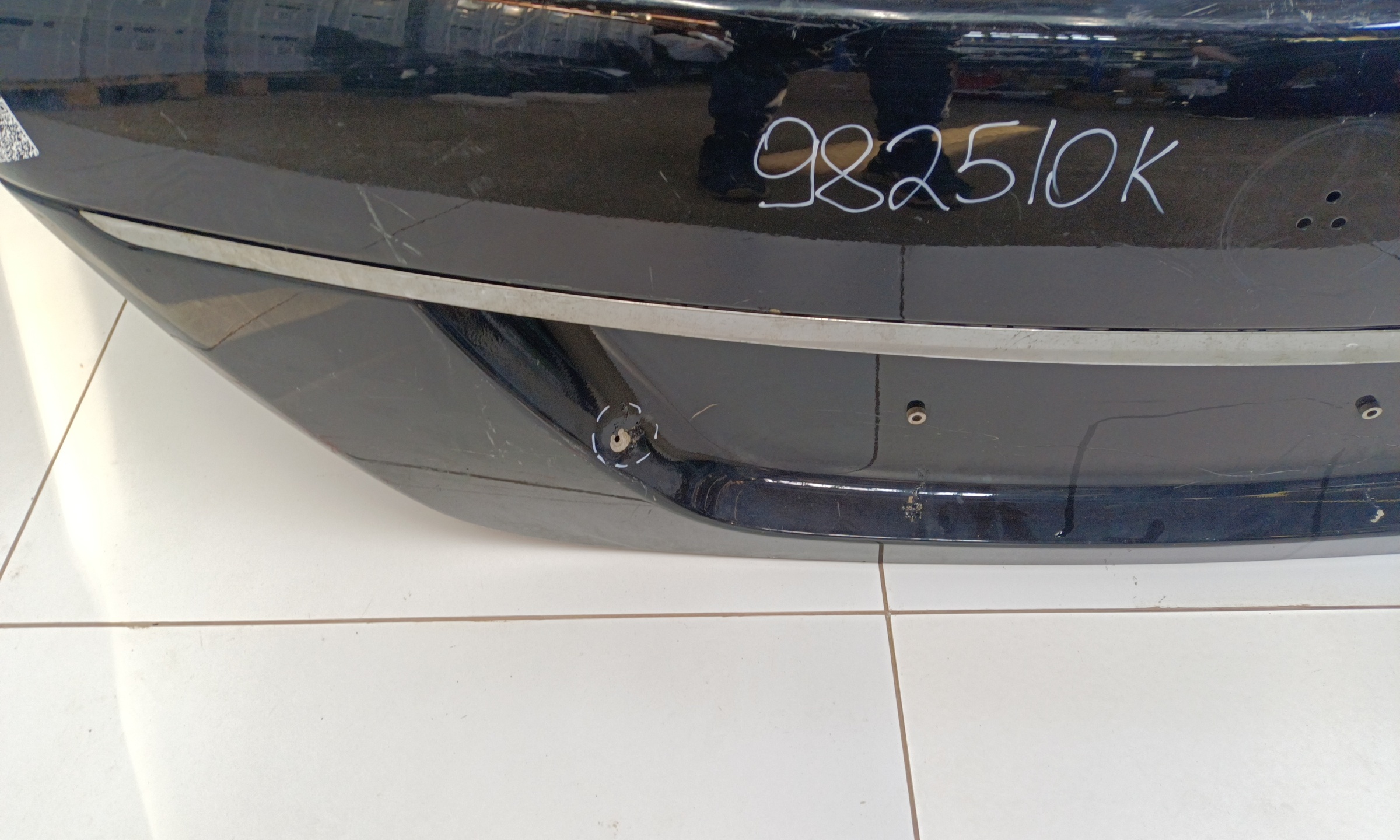 Крышка багажника Mercedes Benz S-klasse W221