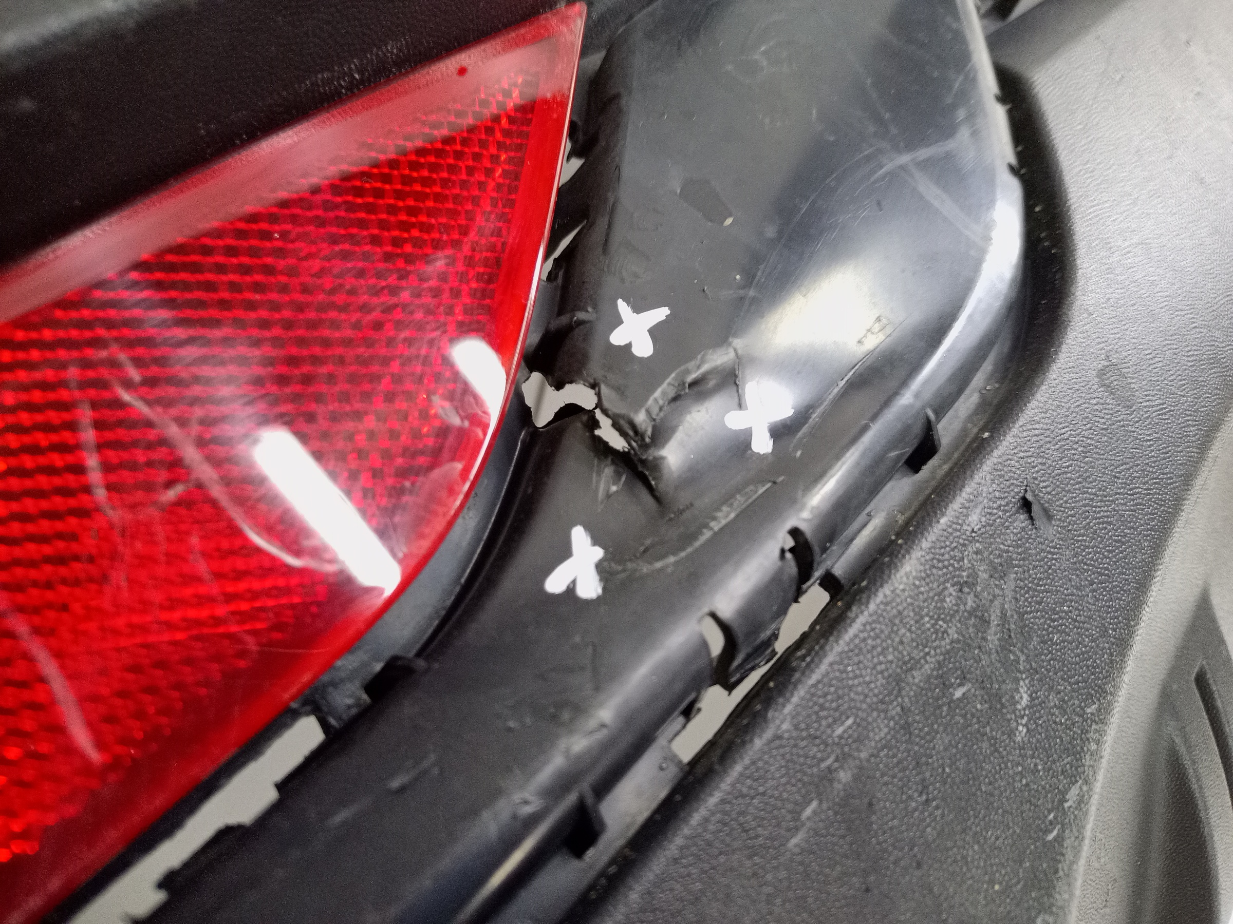 Юбка заднего бампера Haval Jolion