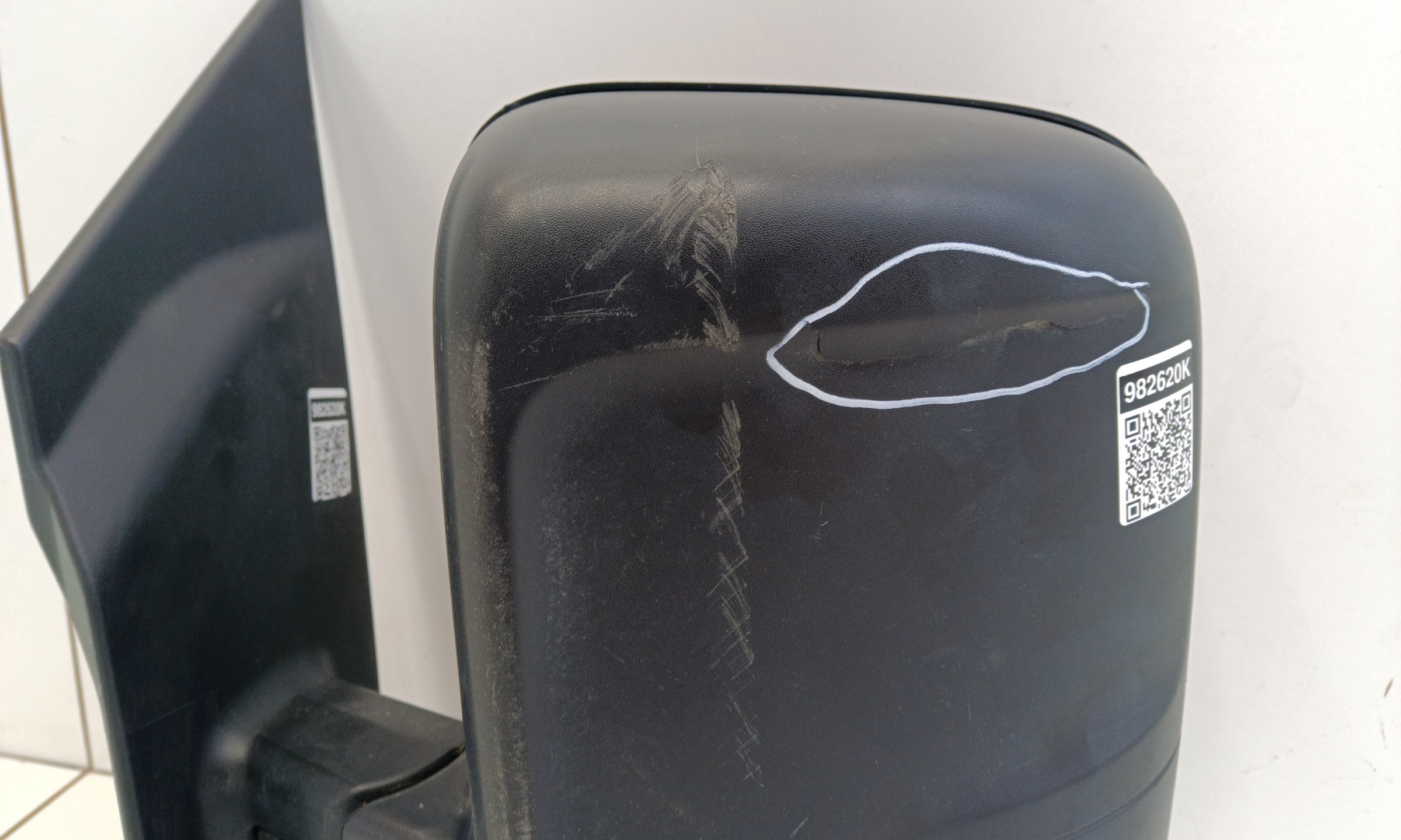 Зеркало левое Газель Next 2 контакта