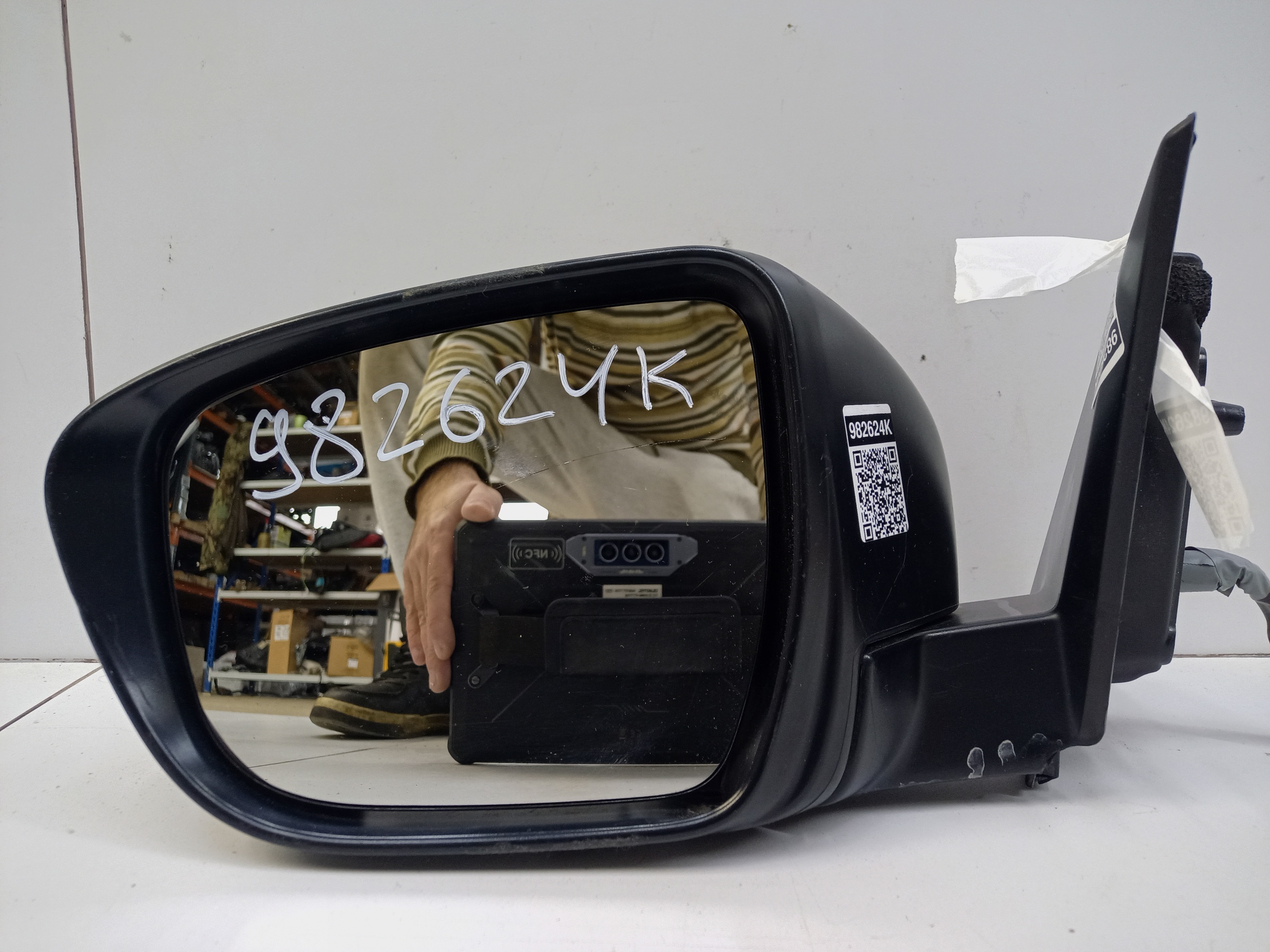 Зеркало левое Nissan Qashqai 2 Restail 13 контактов