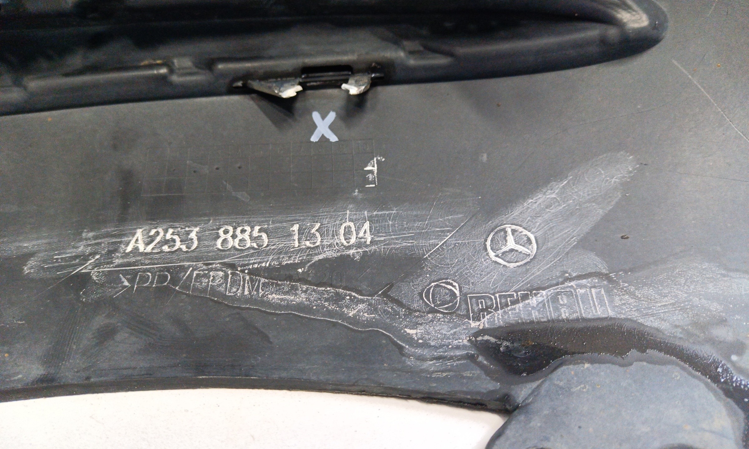 Бампер передний Mercedes Benz GLC-klasse C253 Coupe Restail AMG