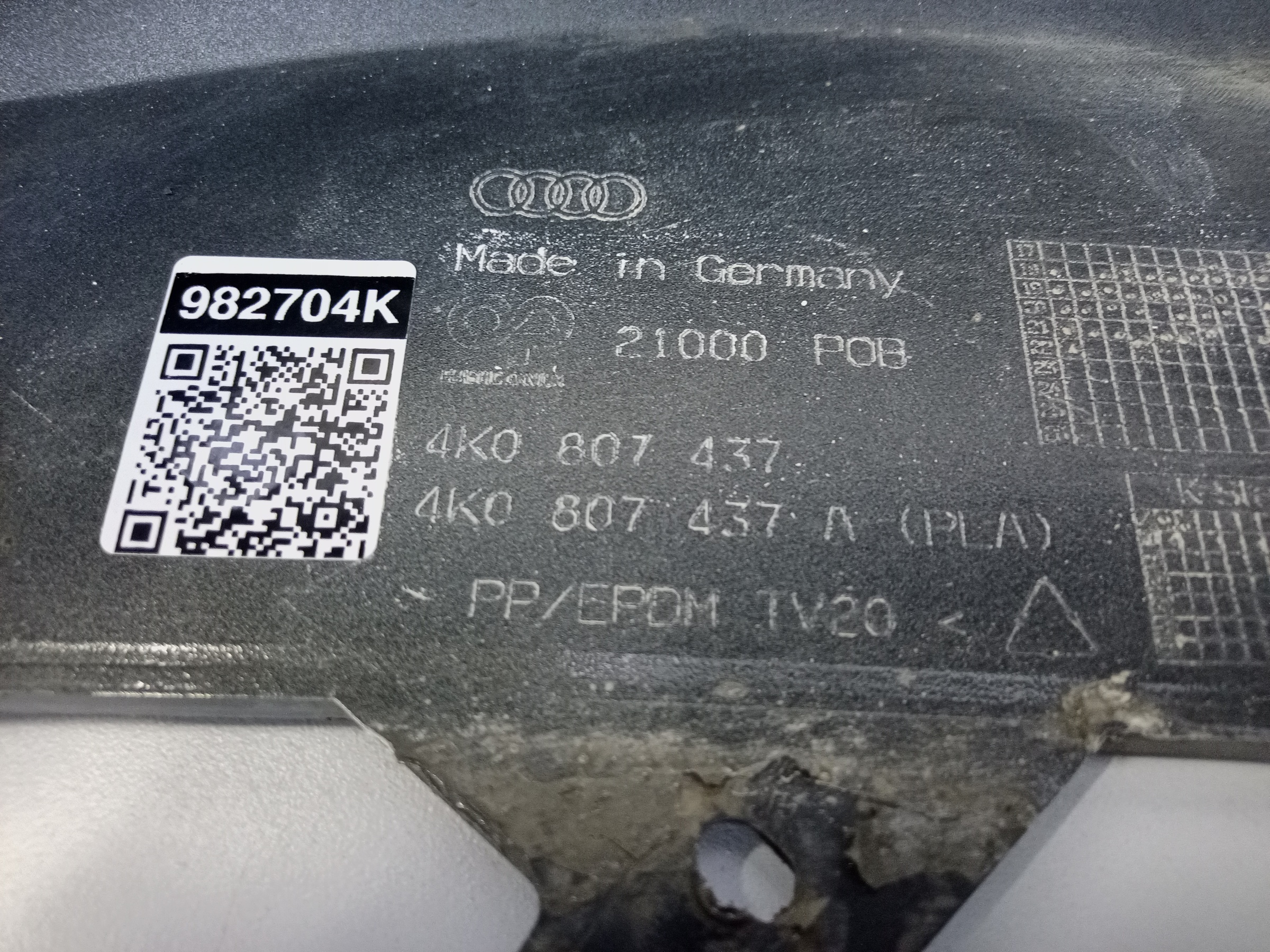 Бампер передний Audi A6 C8