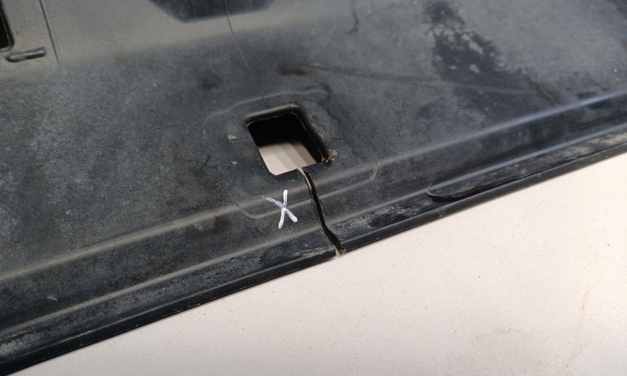 Бампер задний Mitsubishi Outlander 3 Restail 2