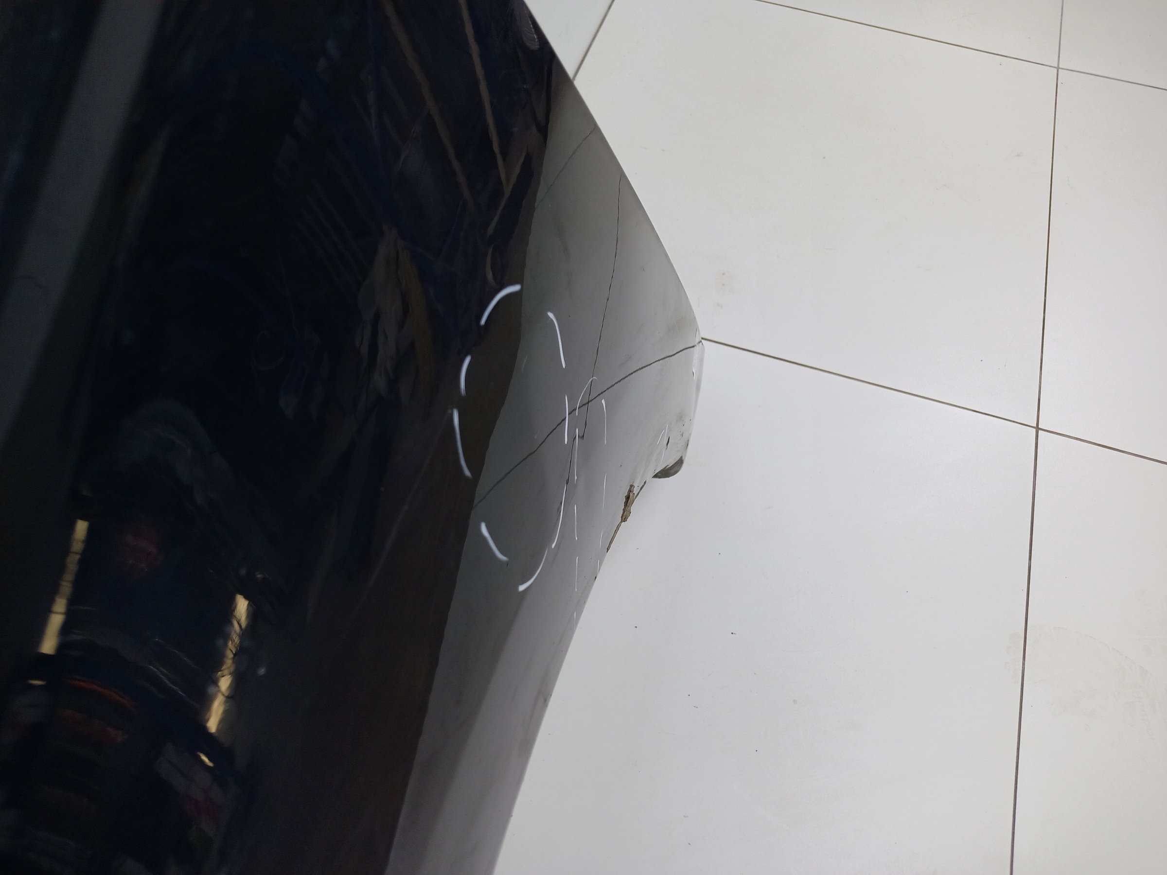 Крыло переднее левое Mitsubishi Outlander 3 Restail 2 без повторителя